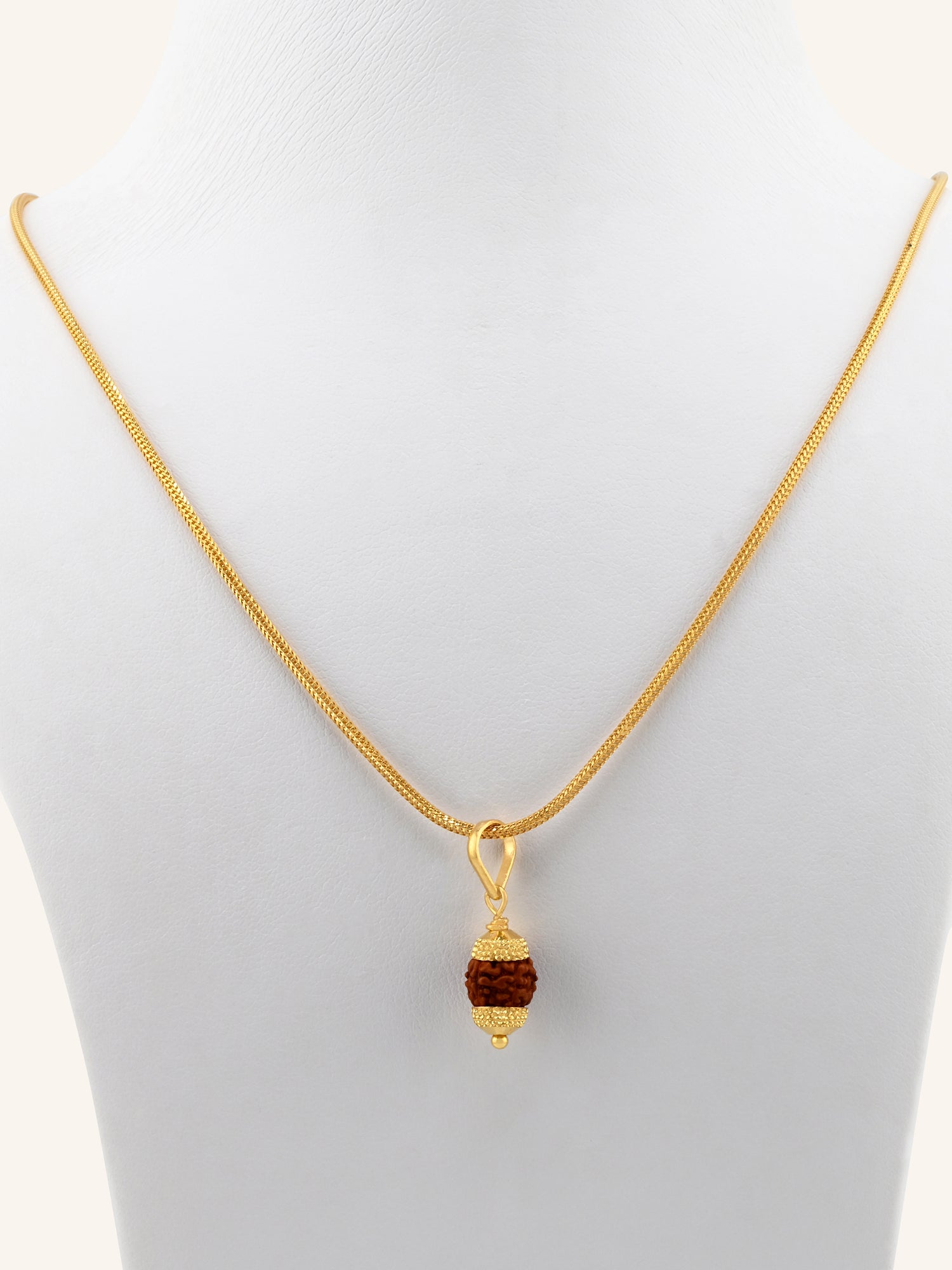 22ct Gold Rudraksh Pendant
