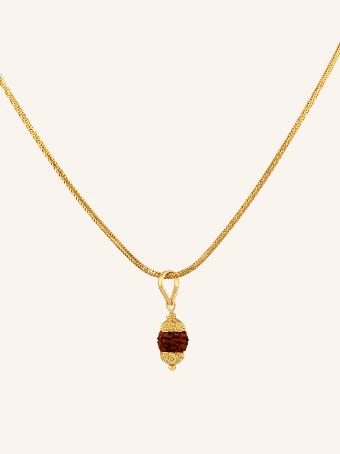 22ct Gold Rudraksh Pendant