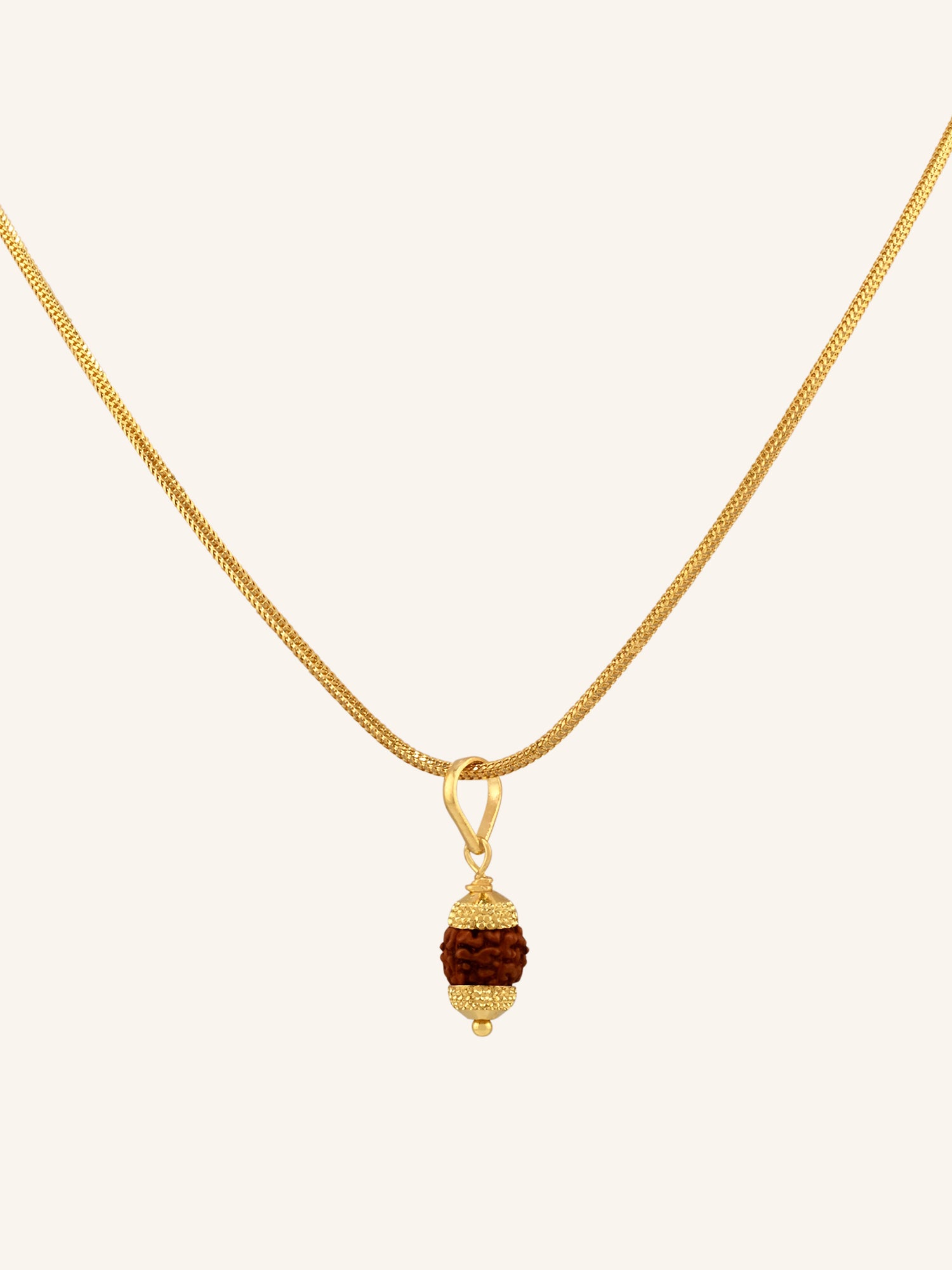 22ct Gold Rudraksh Pendant