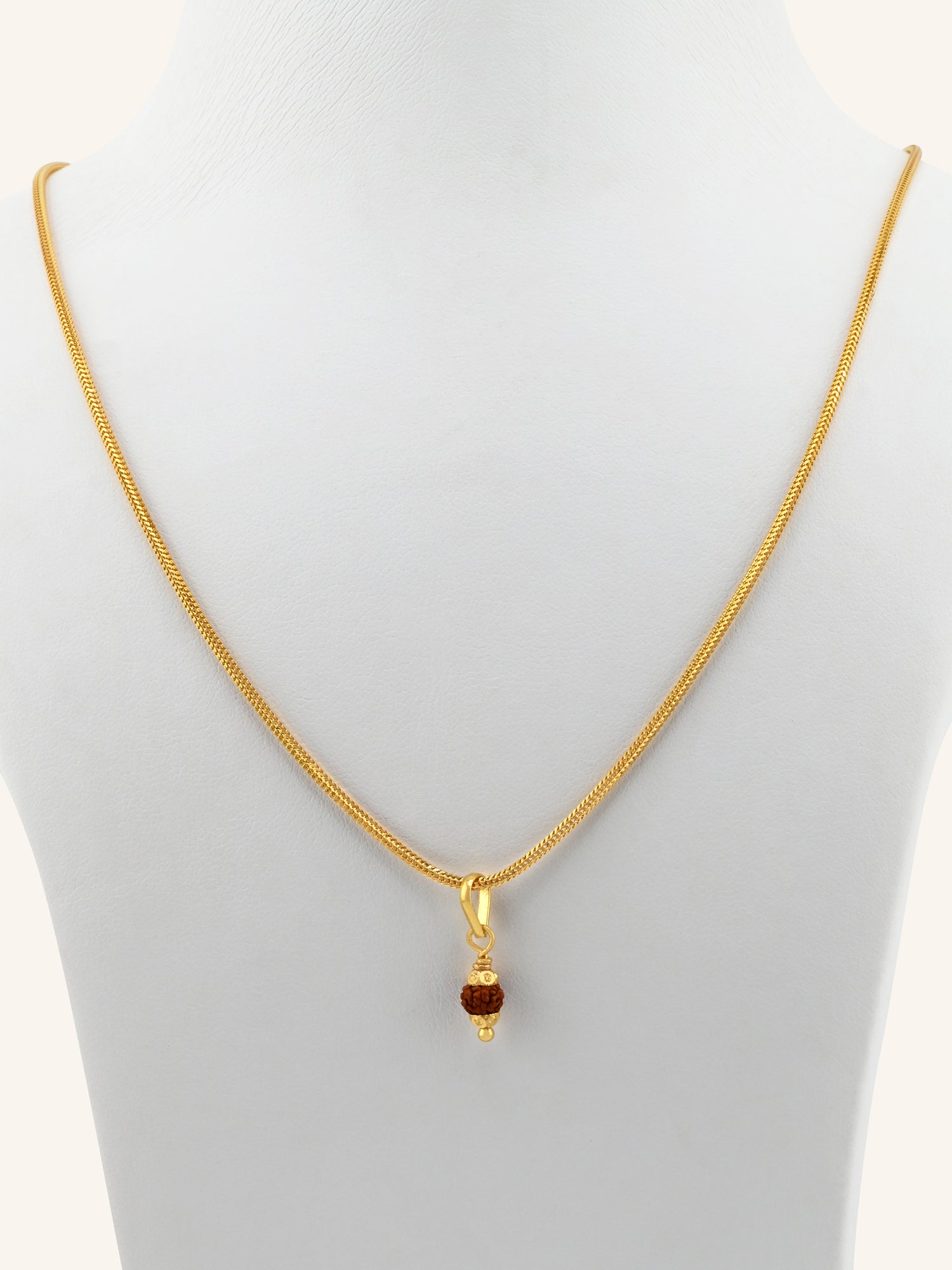 22ct Gold Rudraksh Pendant