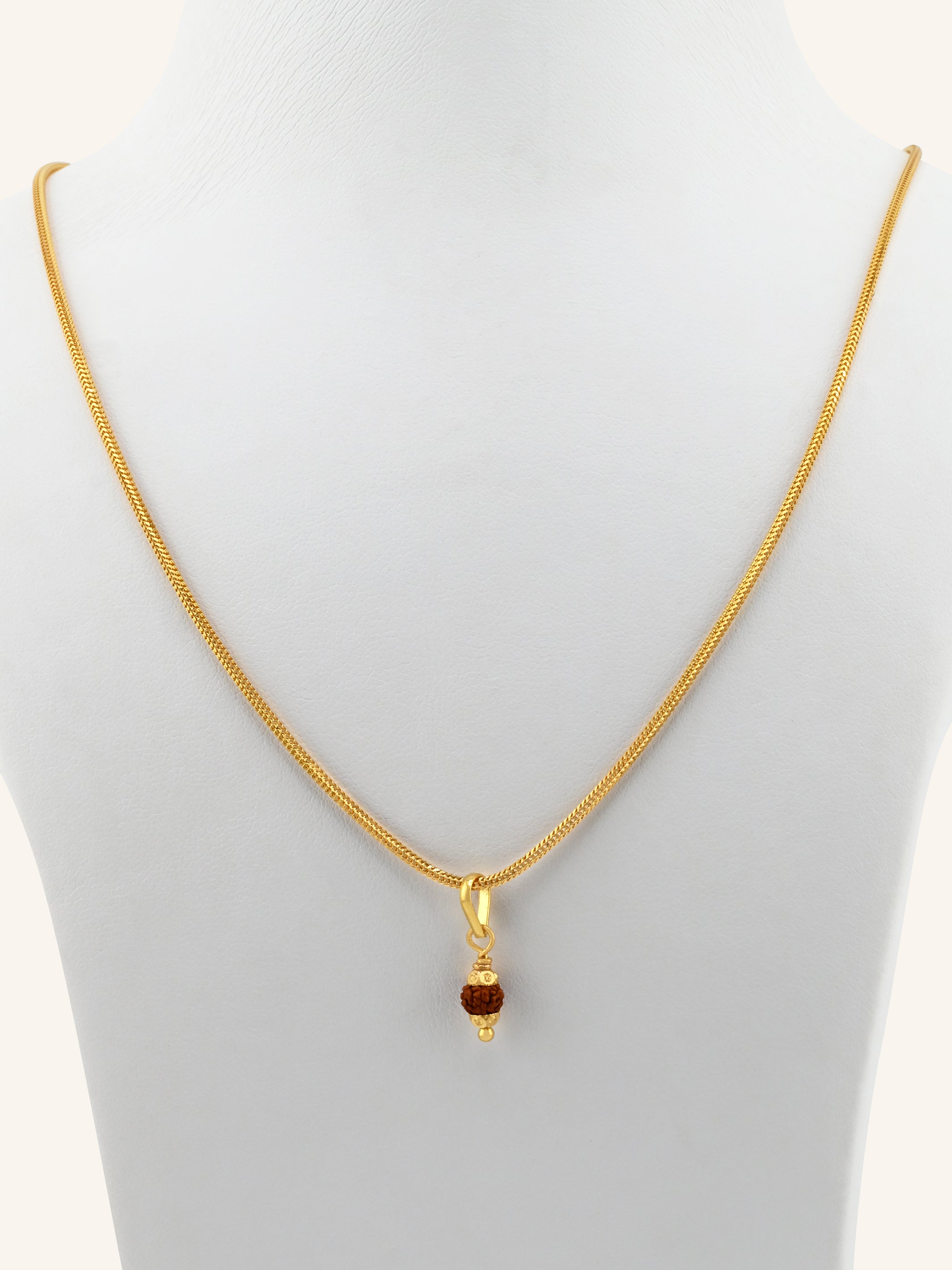 22ct Gold Rudraksh Pendant