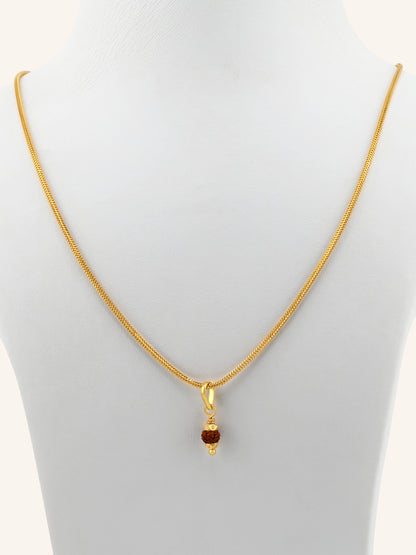 22ct Gold Rudraksh Pendant