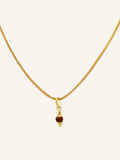 22ct Gold Rudraksh Pendant
