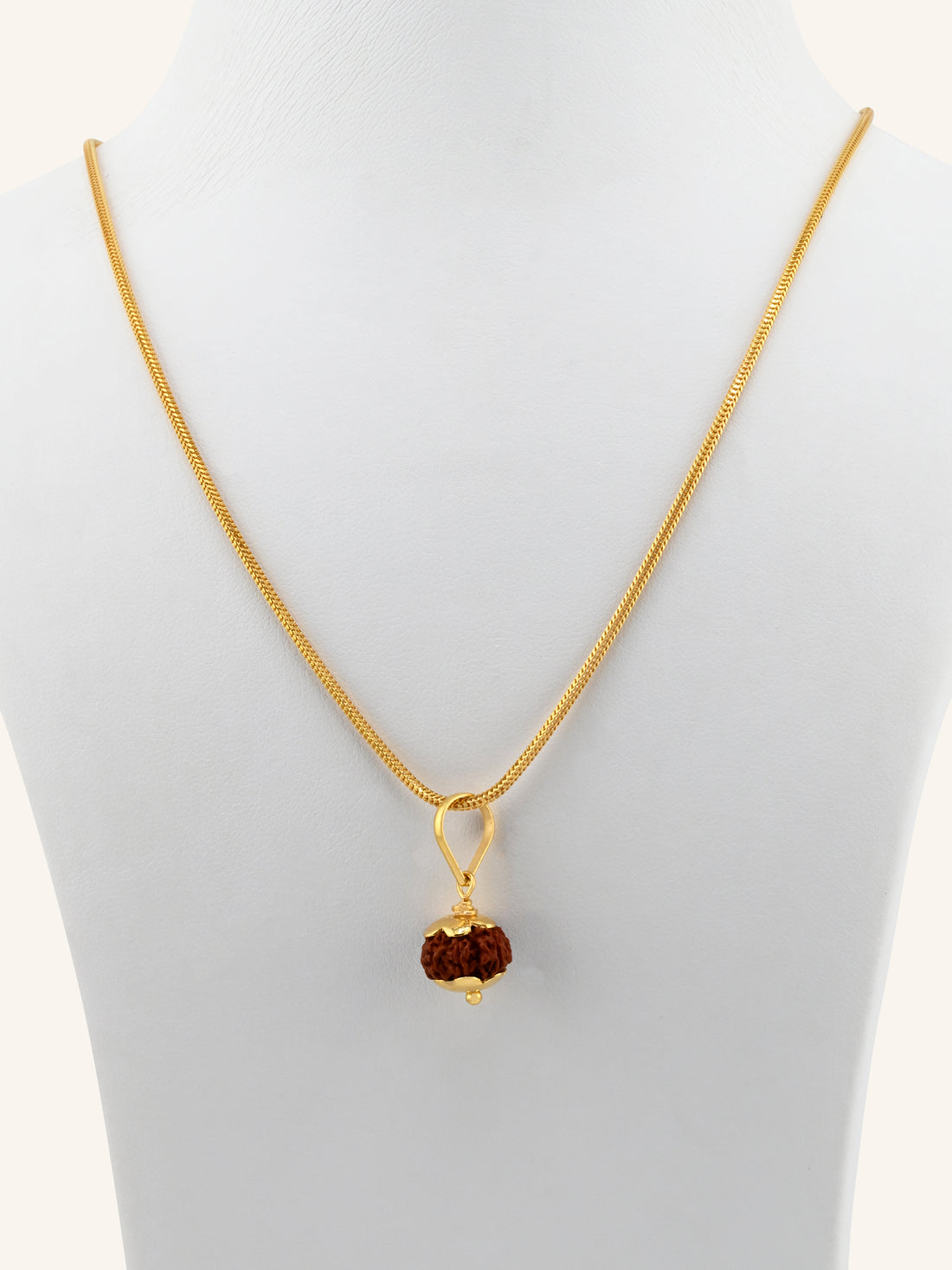 22ct Gold Rudraksh Pendant