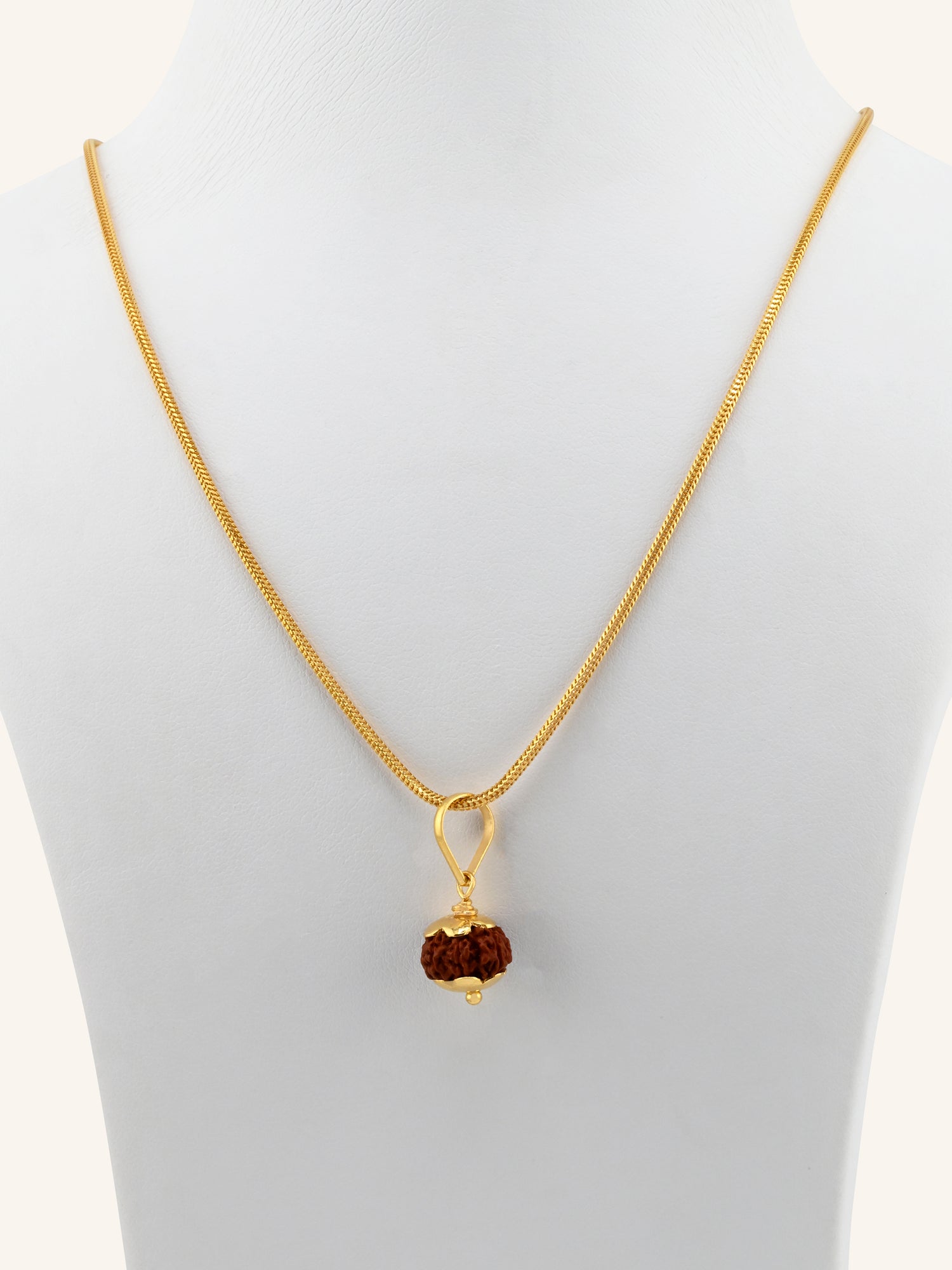22ct Gold Rudraksh Pendant