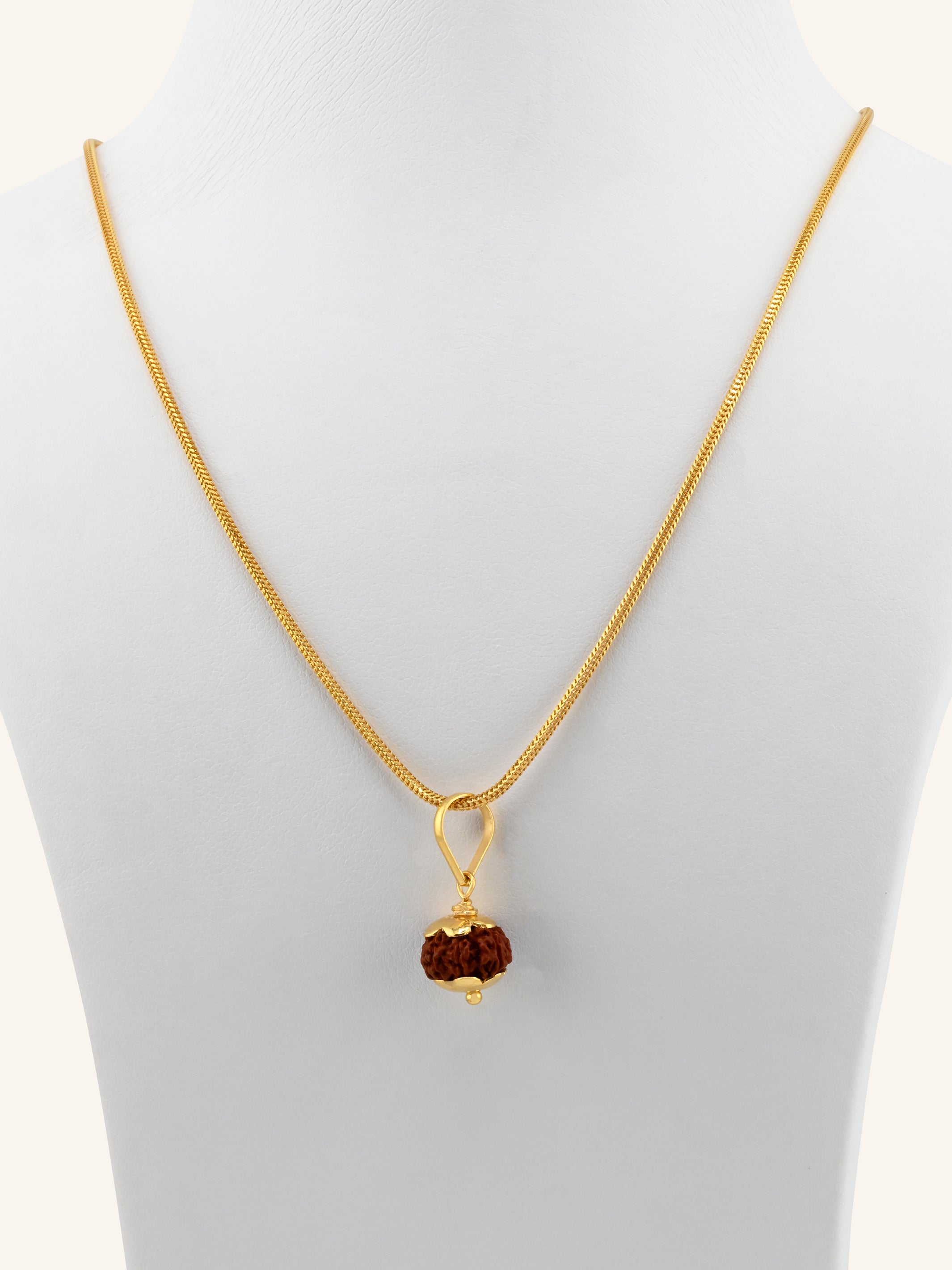 22ct Gold Rudraksh Pendant