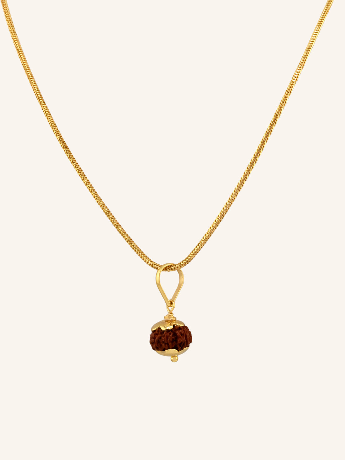 22ct Gold Rudraksh Pendant