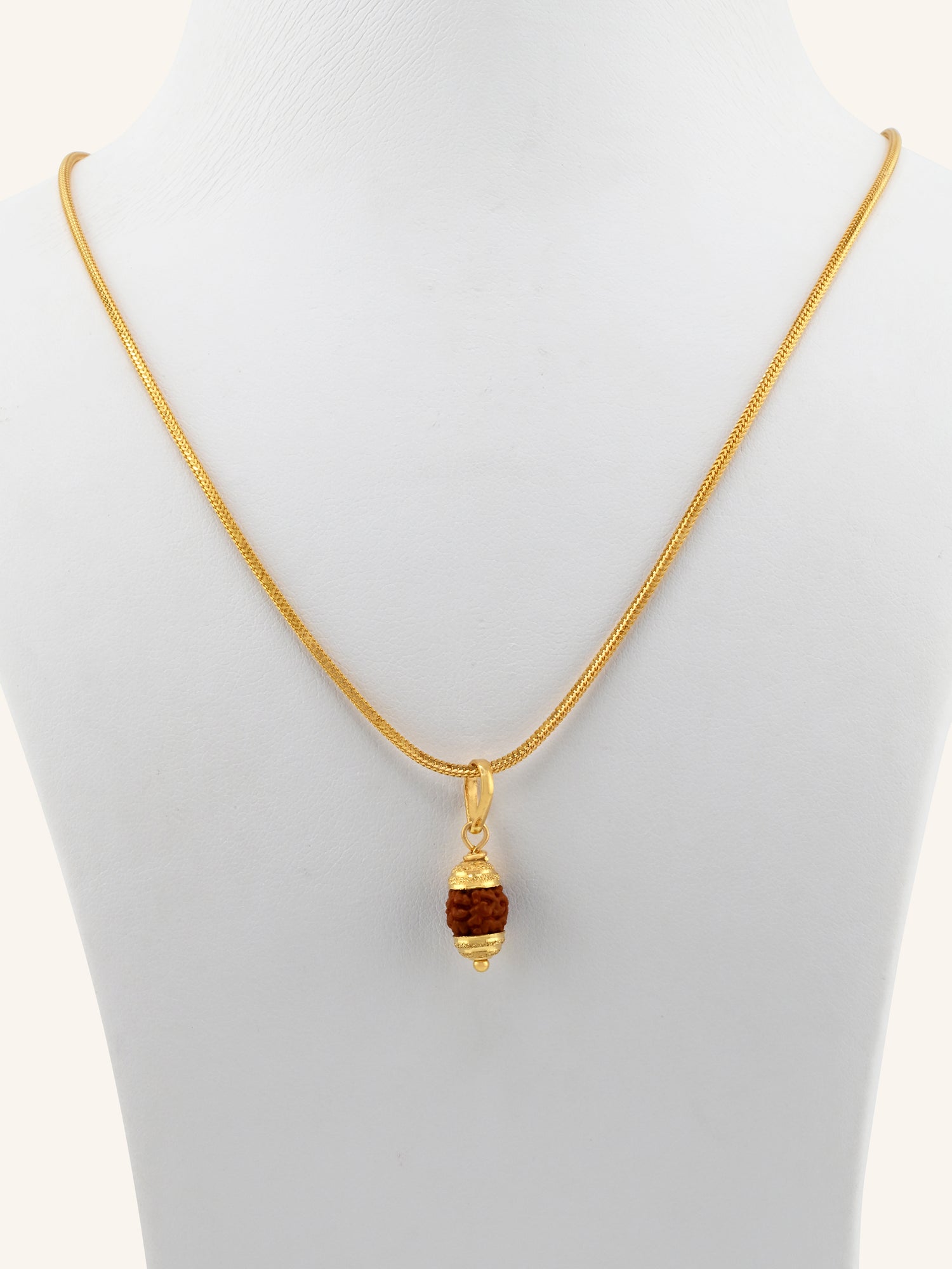 22ct Gold Rudraksh Pendant