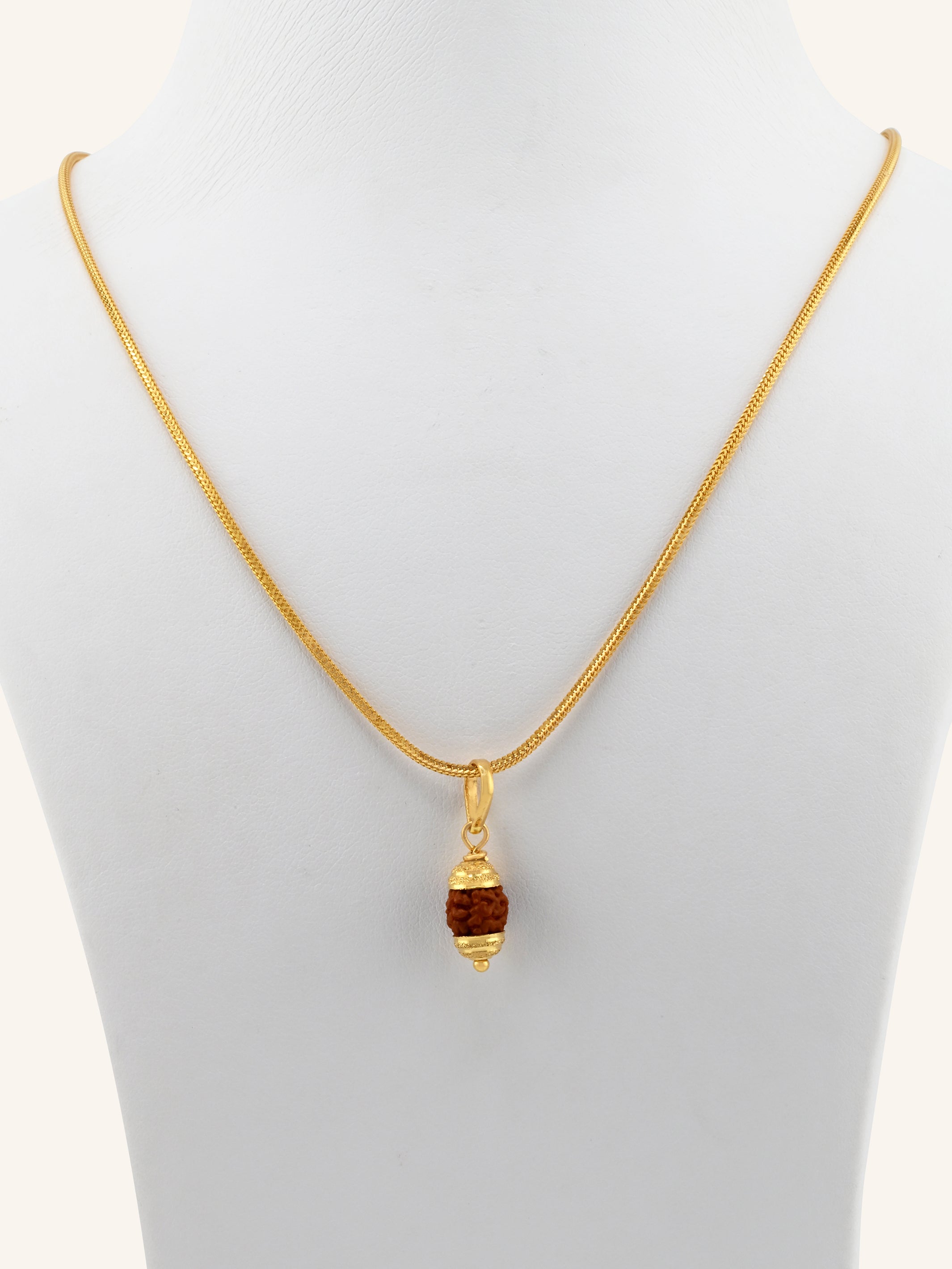 22ct Gold Rudraksh Pendant