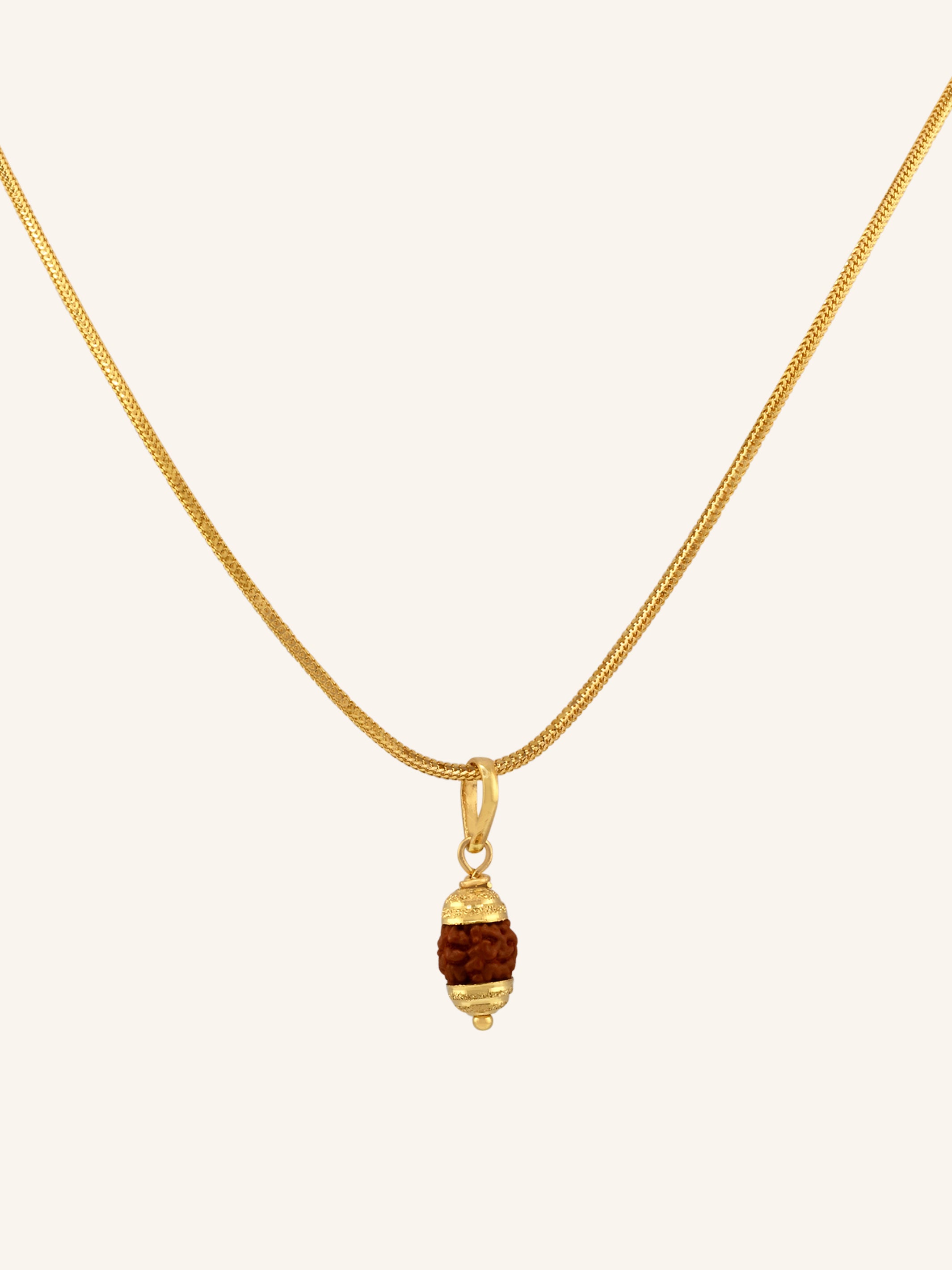 22ct Gold Rudraksh Pendant