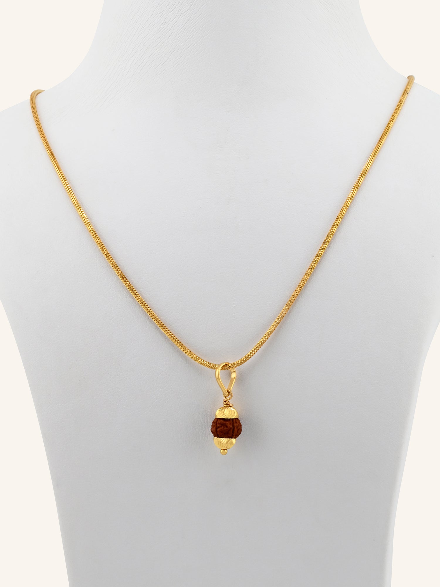 22ct Gold Rudraksh Pendant
