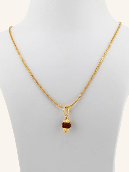 22ct Gold Rudraksh Pendant