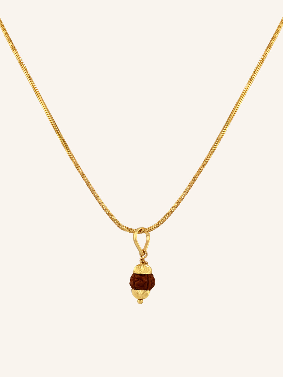22ct Gold Rudraksh Pendant