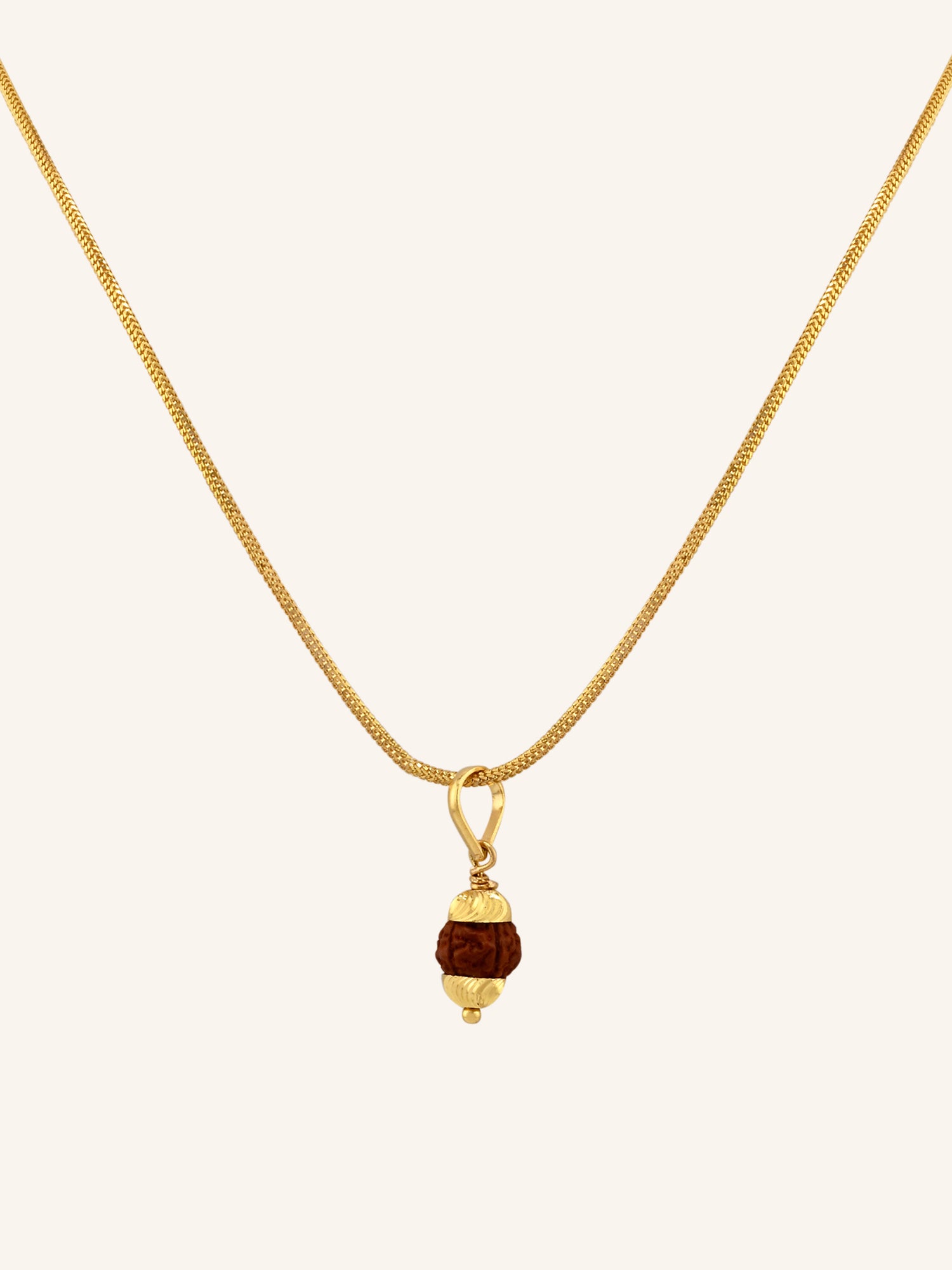 22ct Gold Rudraksh Pendant