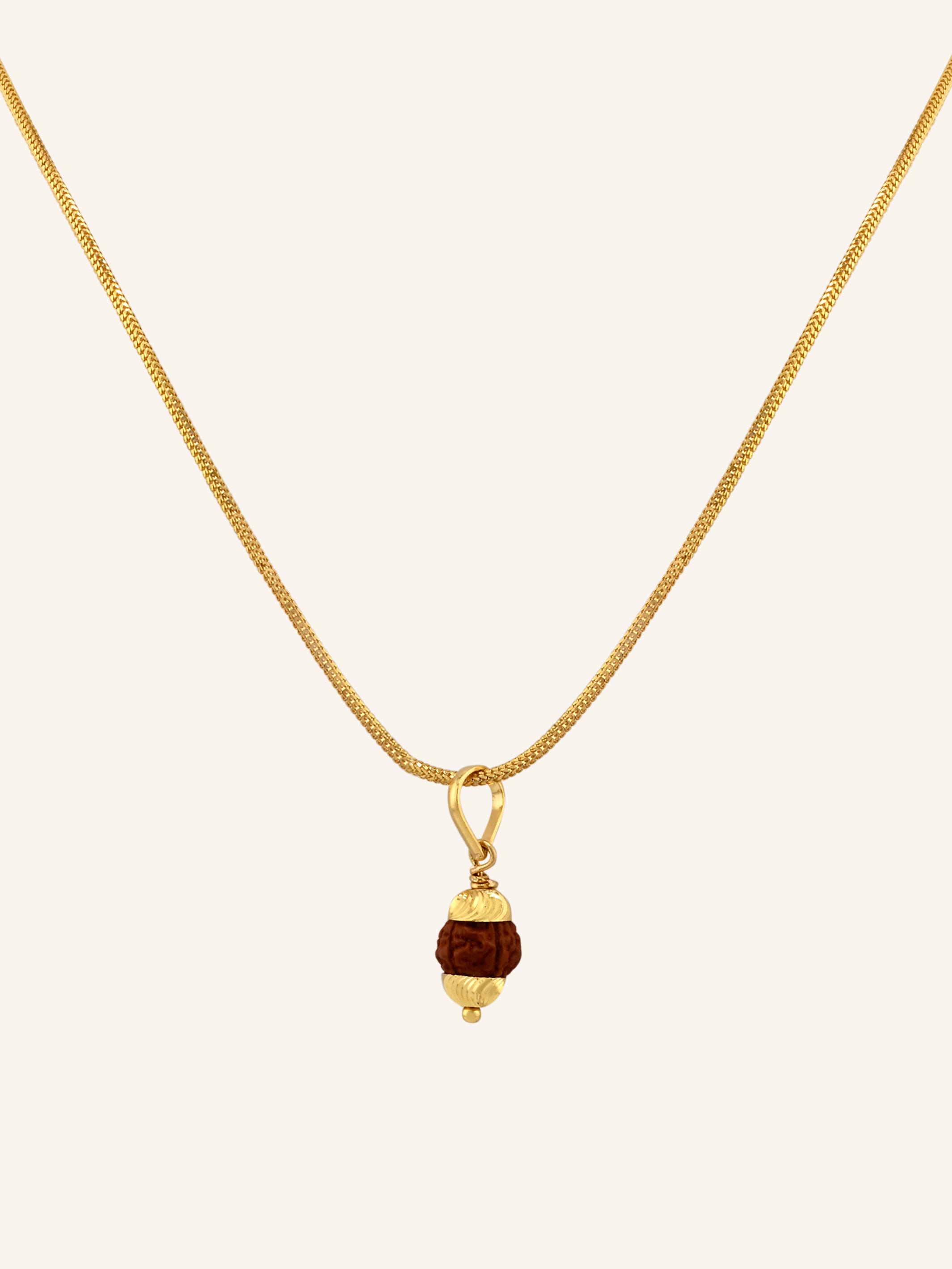 22ct Gold Rudraksh Pendant