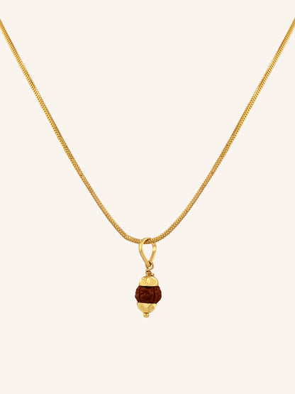 22ct Gold Rudraksh Pendant