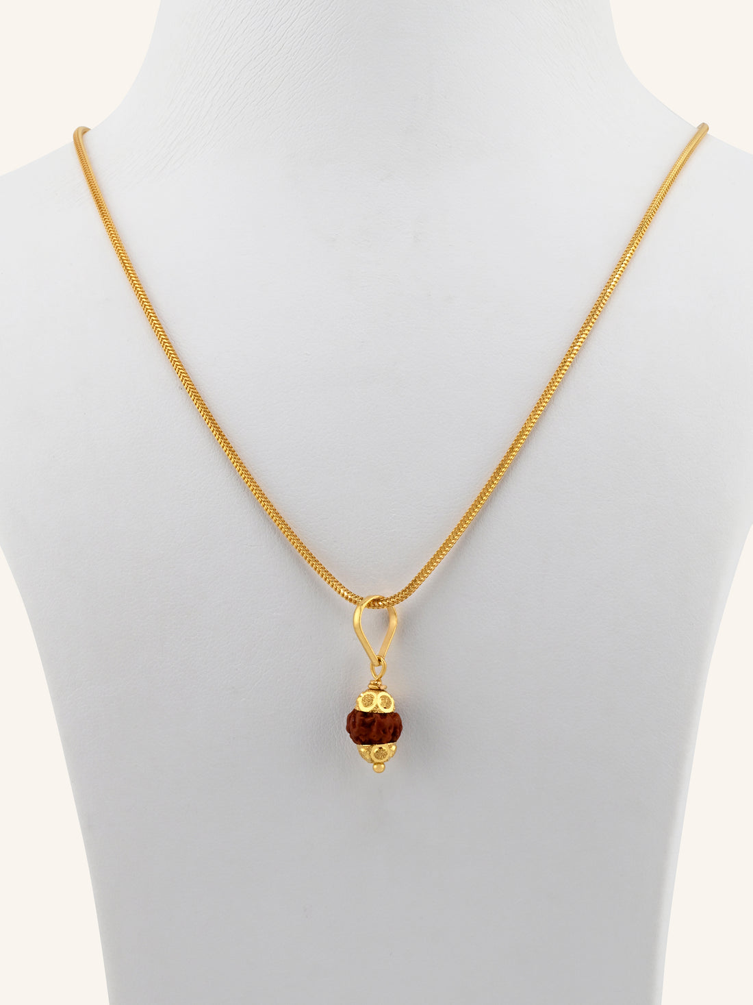 22ct Gold Rudraksh Pendant