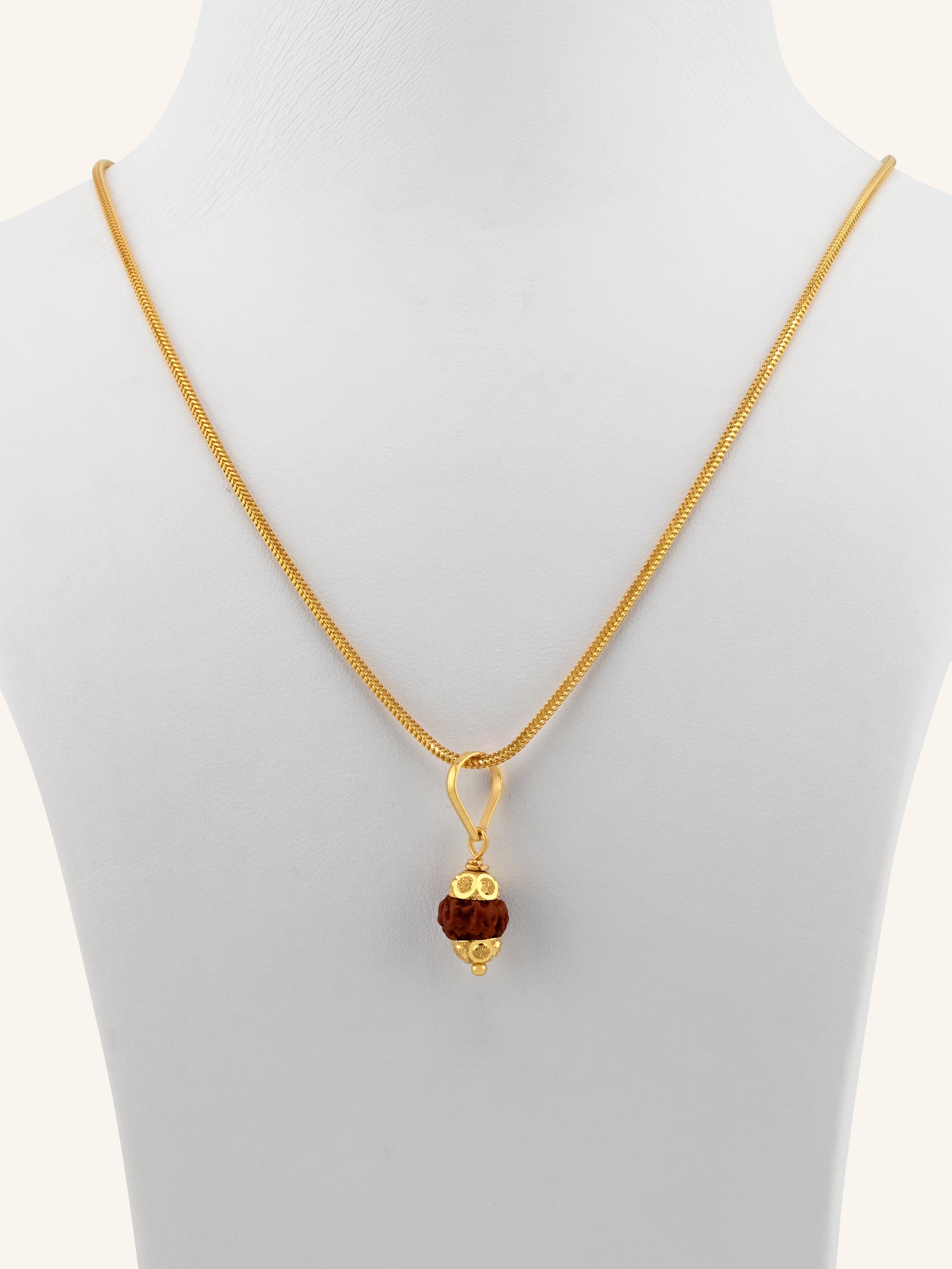 22ct Gold Rudraksh Pendant