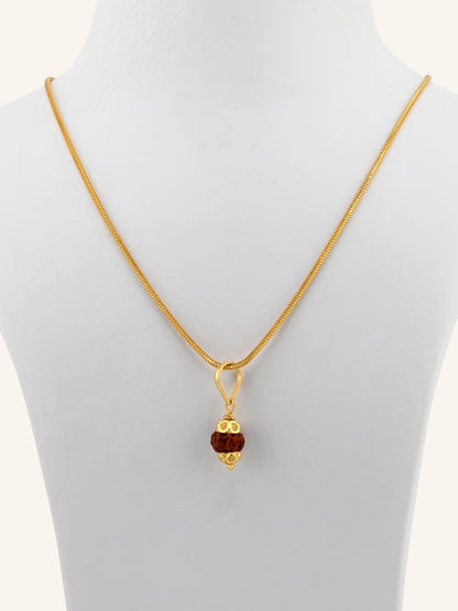22ct Gold Rudraksh Pendant