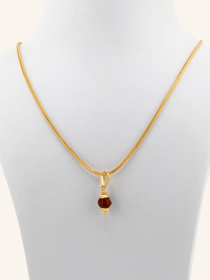 22ct Gold Rudraksh Pendant