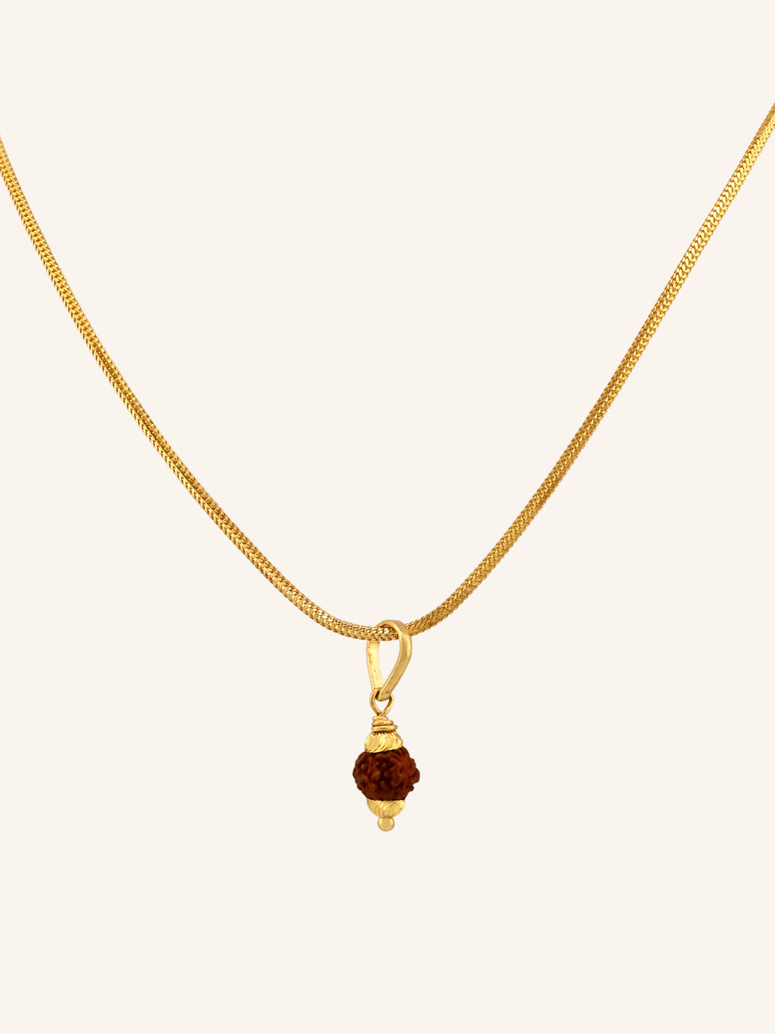 22ct Gold Rudraksh Pendant