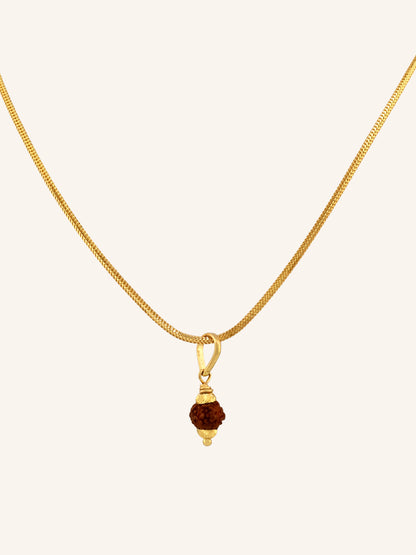 22ct Gold Rudraksh Pendant