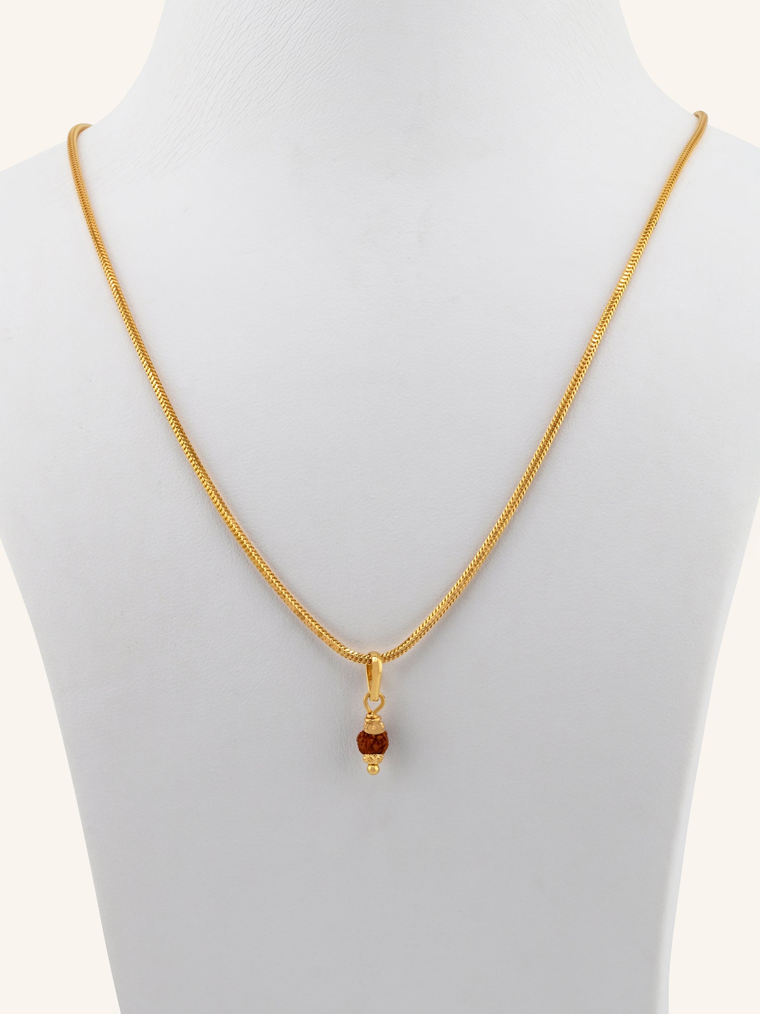 22ct Gold Rudraksh Pendant