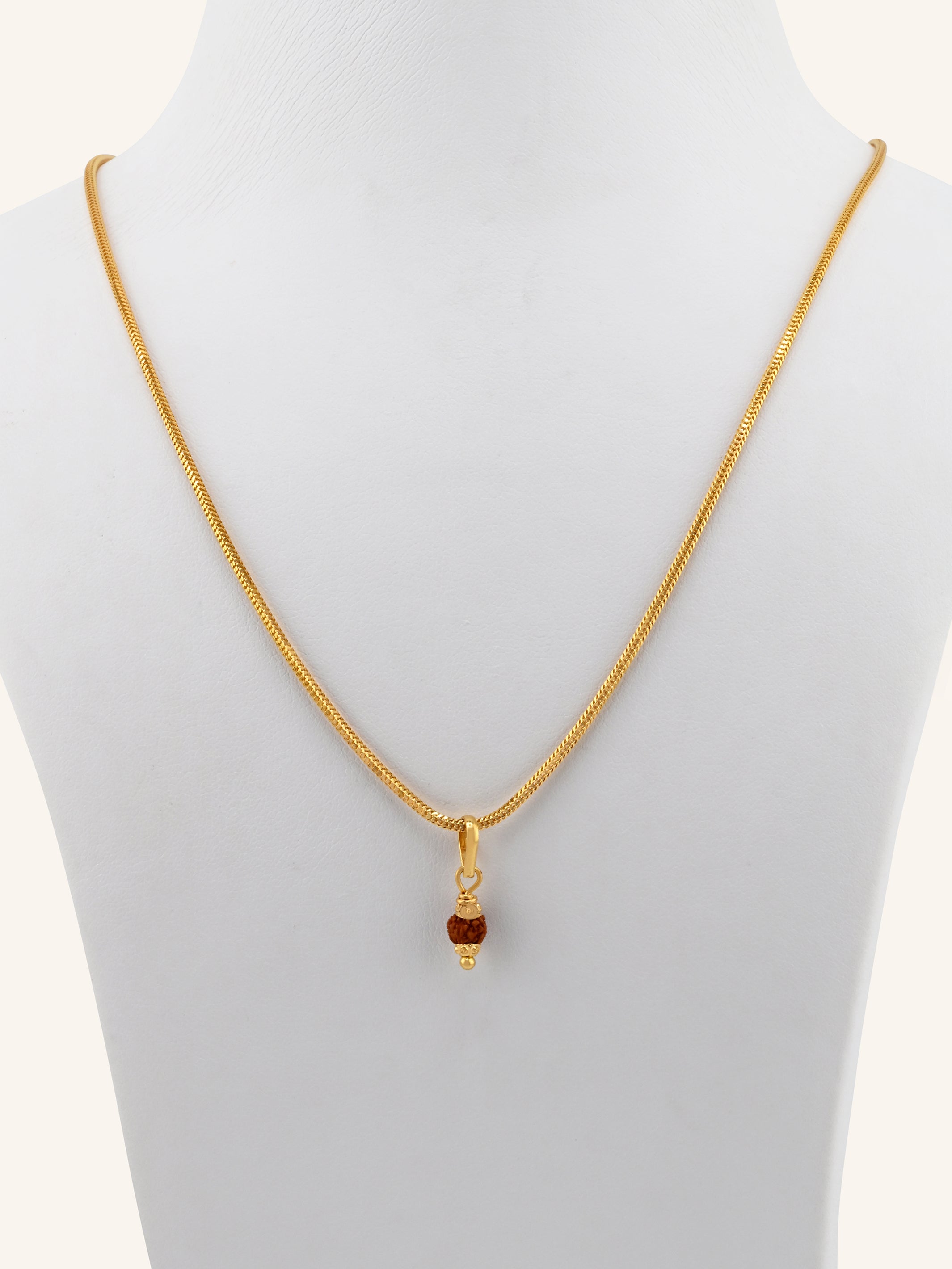22ct Gold Rudraksh Pendant