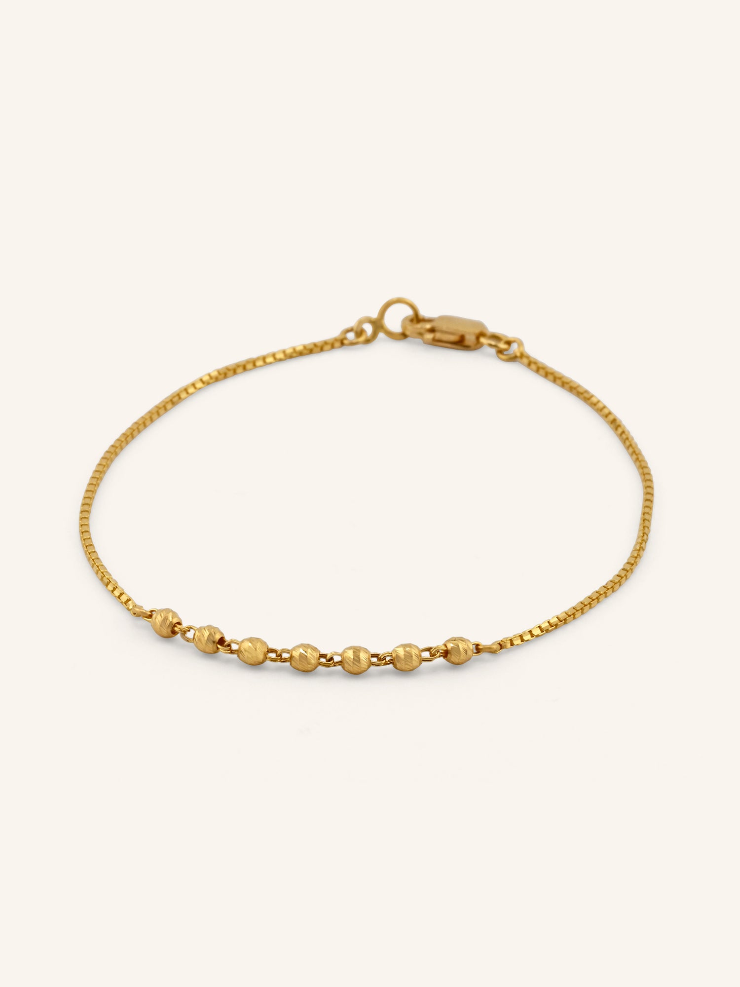 22ct Gold Ball Bracelet