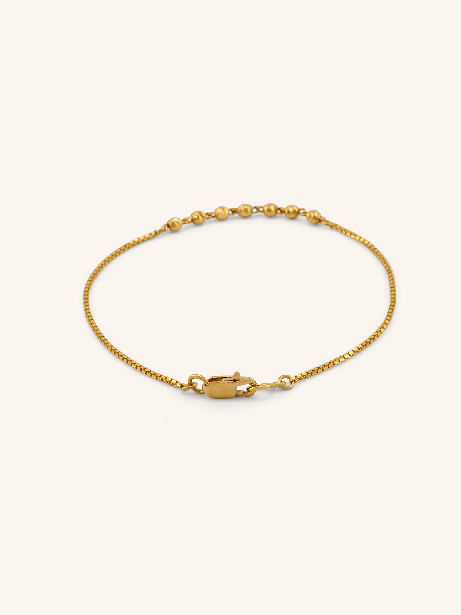 22ct Gold Ball Bracelet