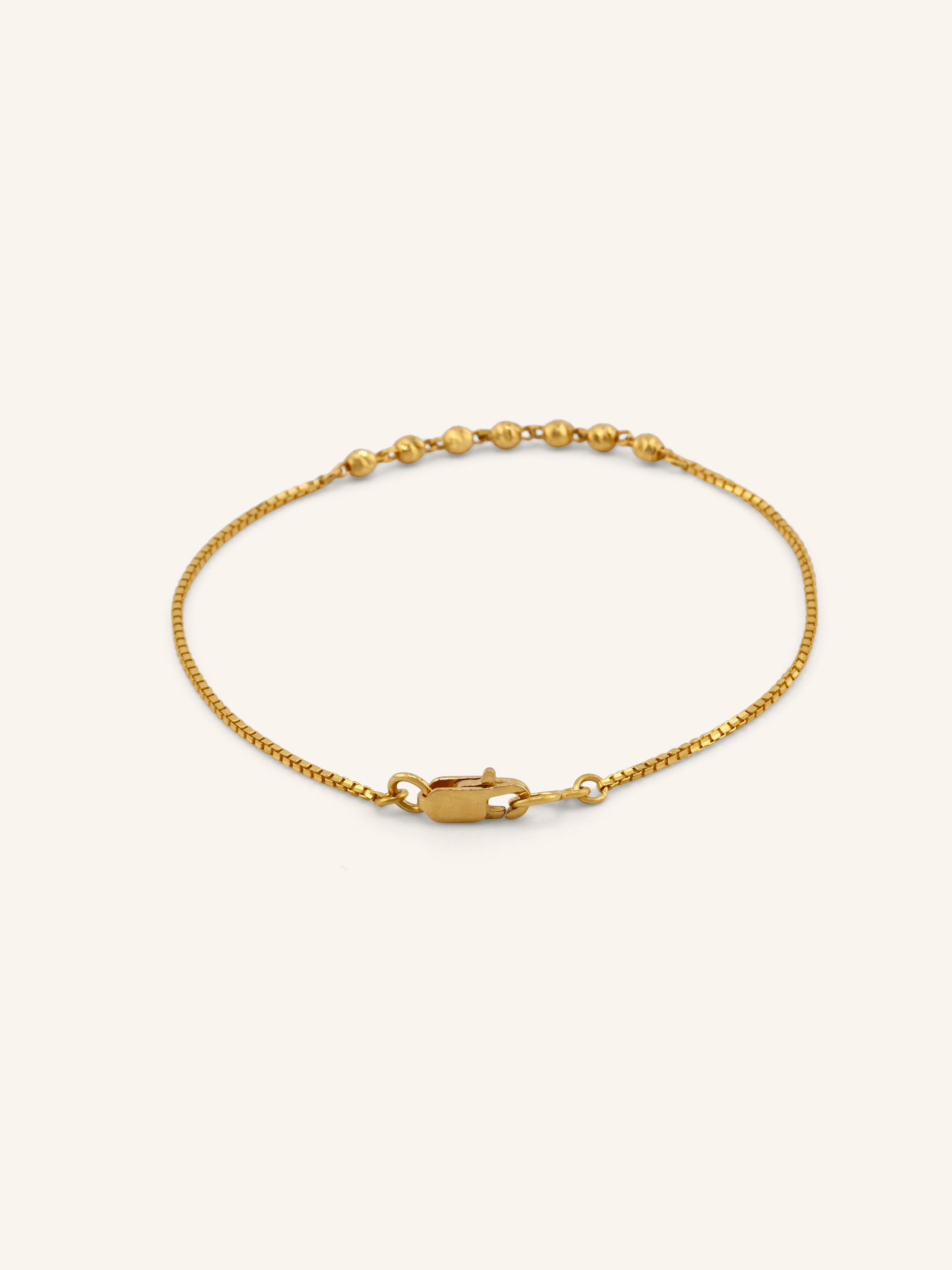 22ct Gold Ball Bracelet