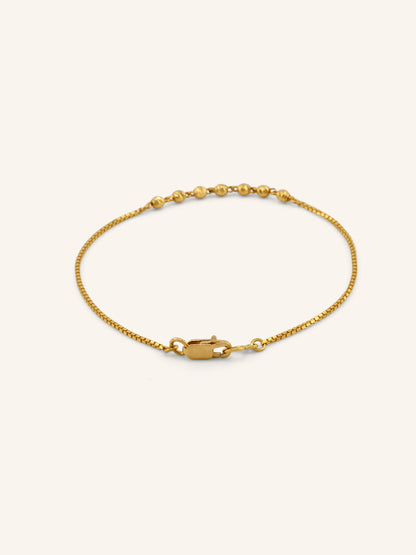 22ct Gold Ball Bracelet