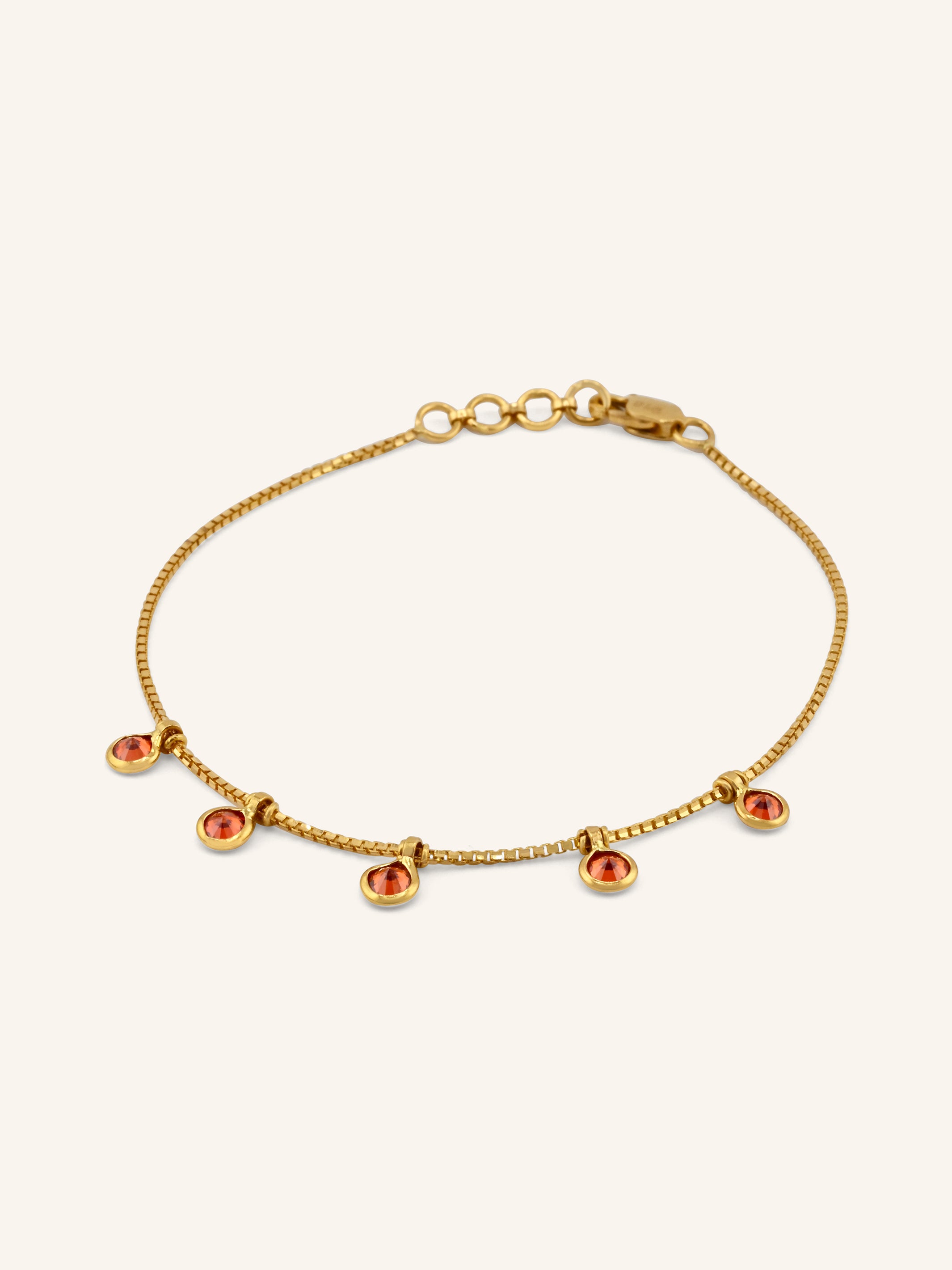 22ct Gold CZ Bracelet