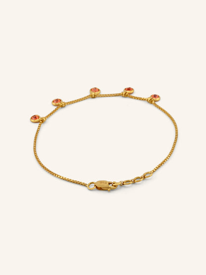 22ct Gold CZ Bracelet