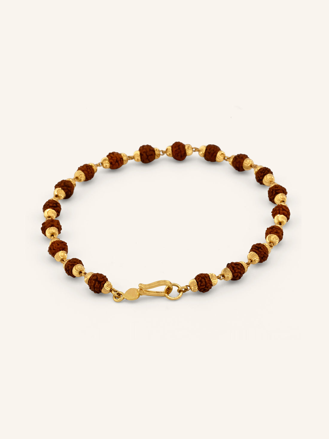 22ct Gold Rudraksh Bracelet