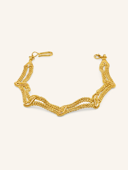 22ct Gold Filigree Bracelet