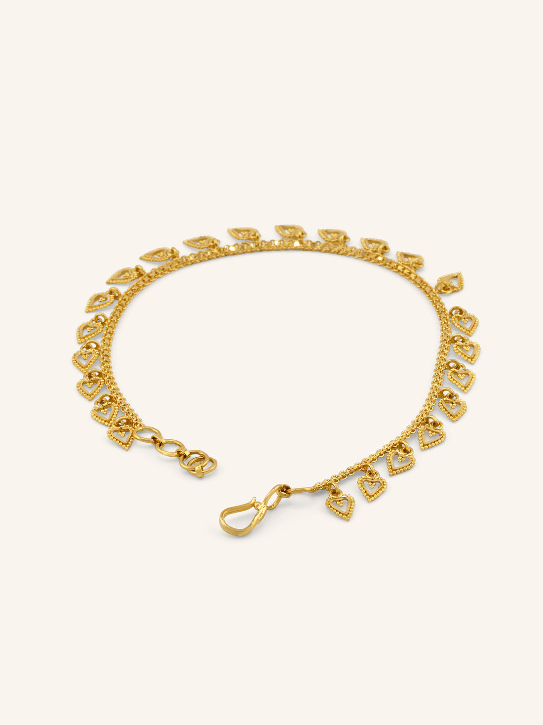 22ct Gold Charm Ladies Bracelet