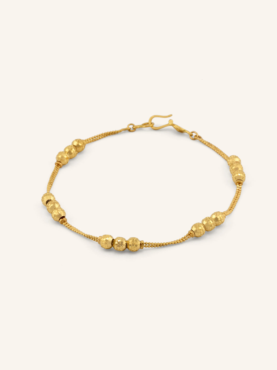 22ct Gold Ball Bracelet