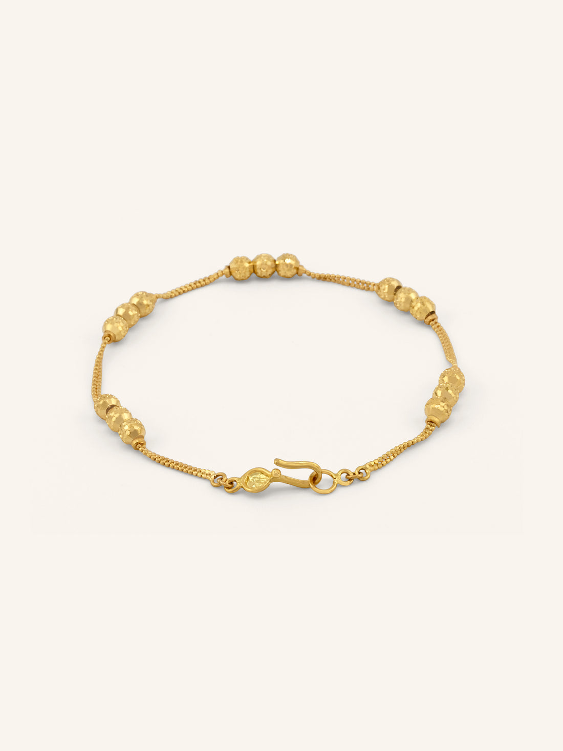 22ct Gold Ball Bracelet