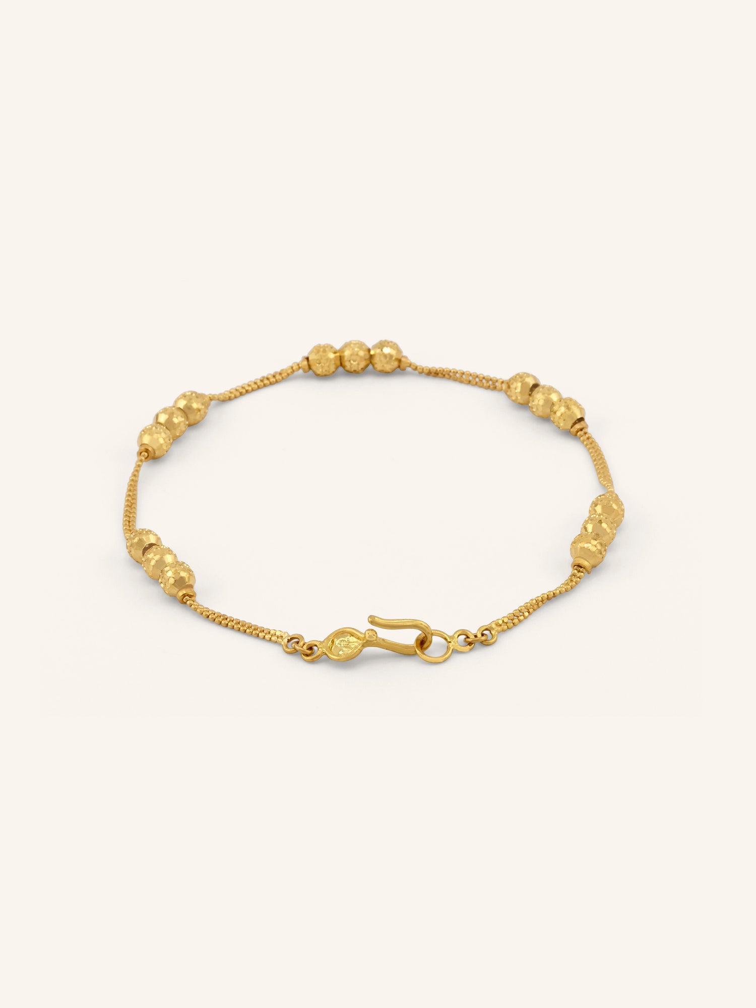 22ct Gold Ball Bracelet