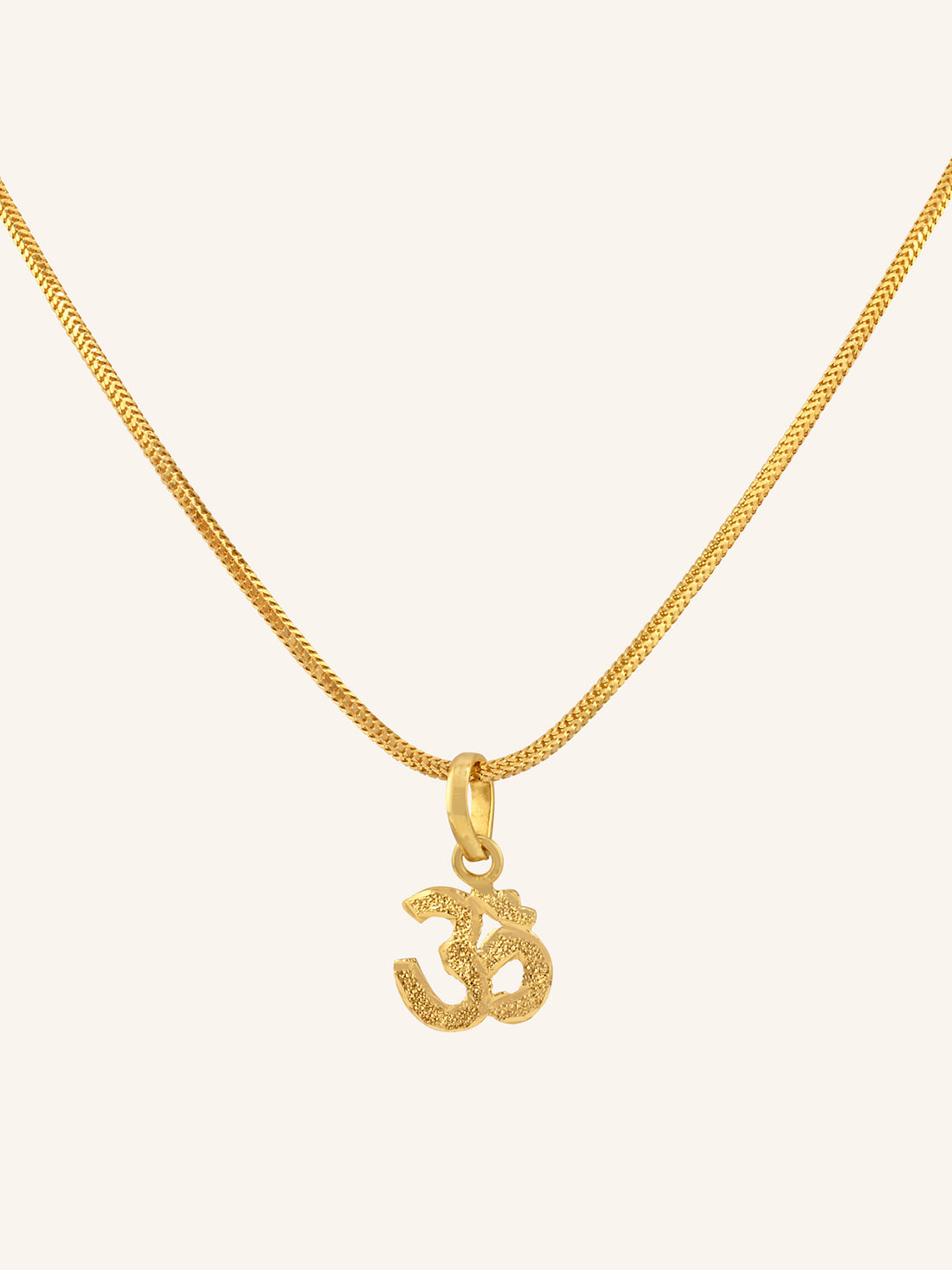 22ct Gold Om Pendant