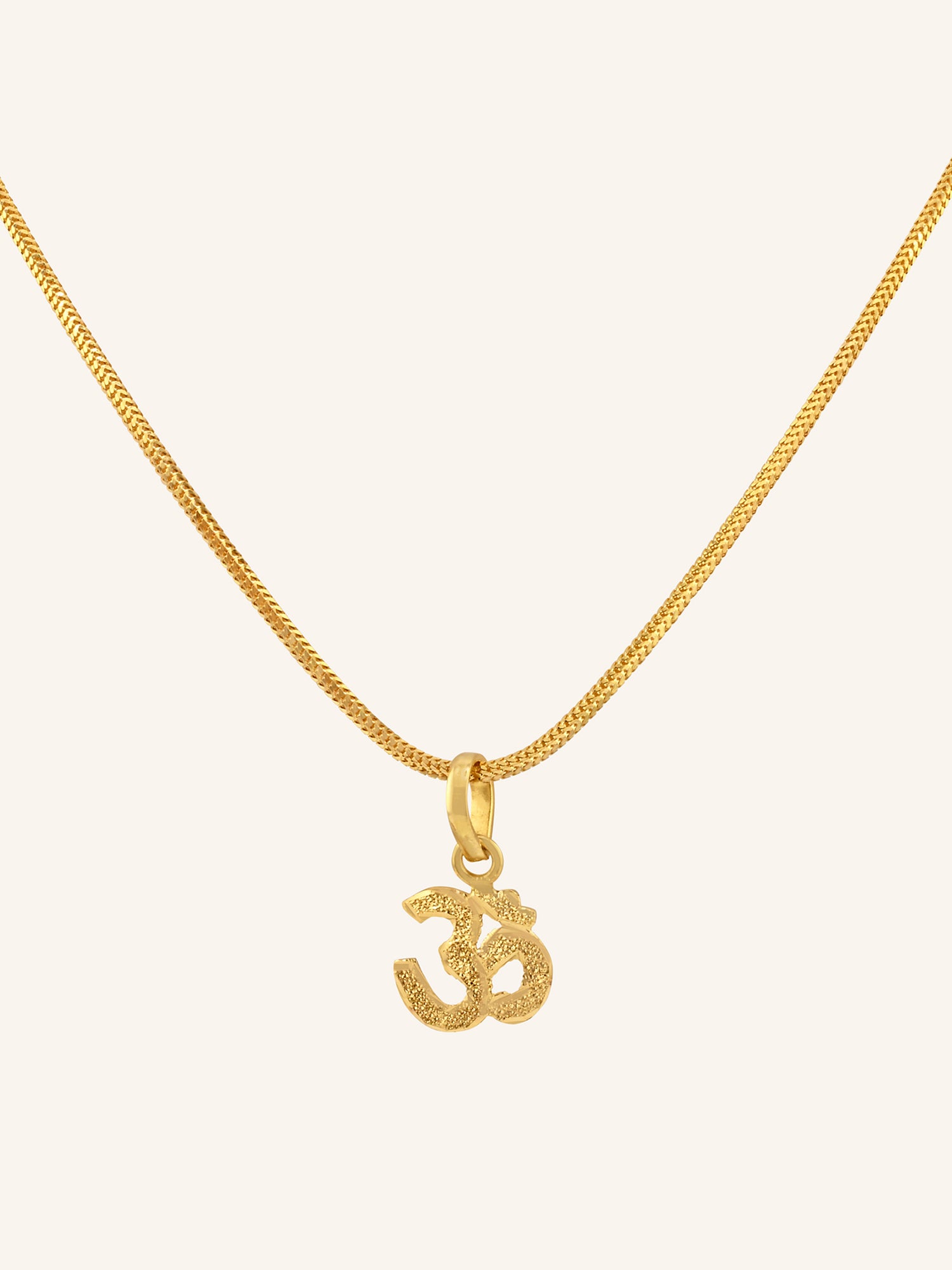 22ct Gold Om Pendant