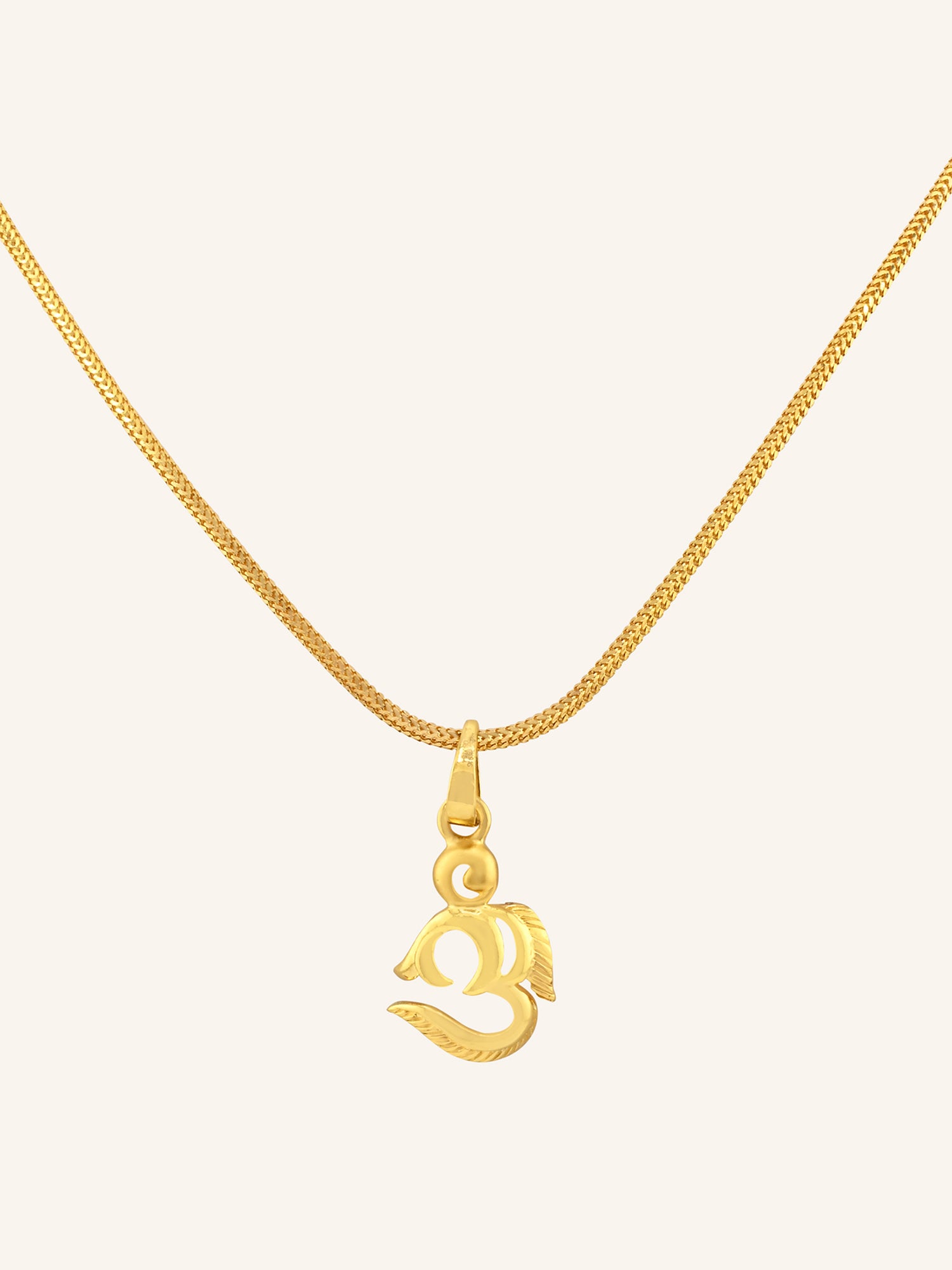 22ct Gold Om Pendant