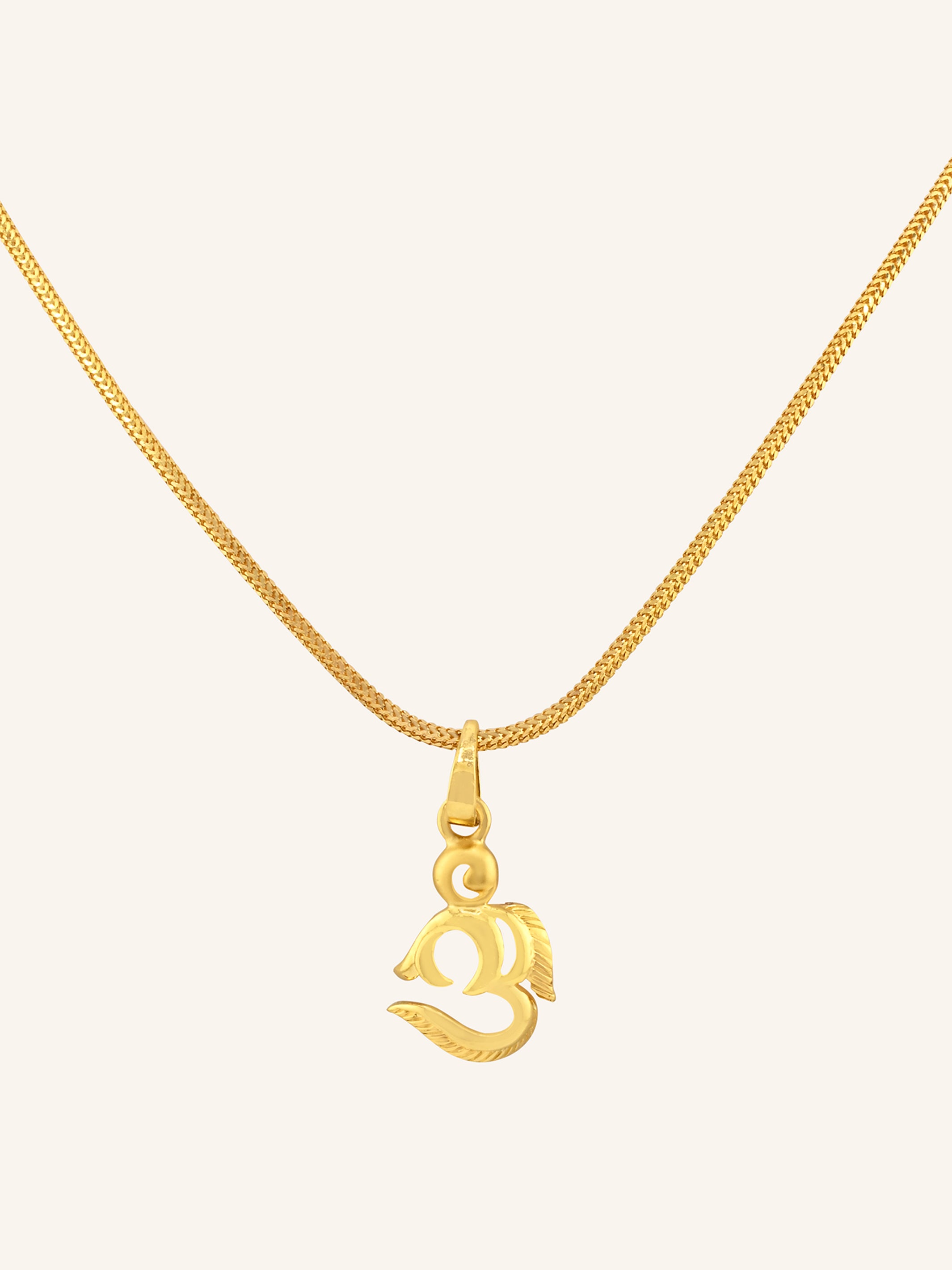 22ct Gold Om Pendant