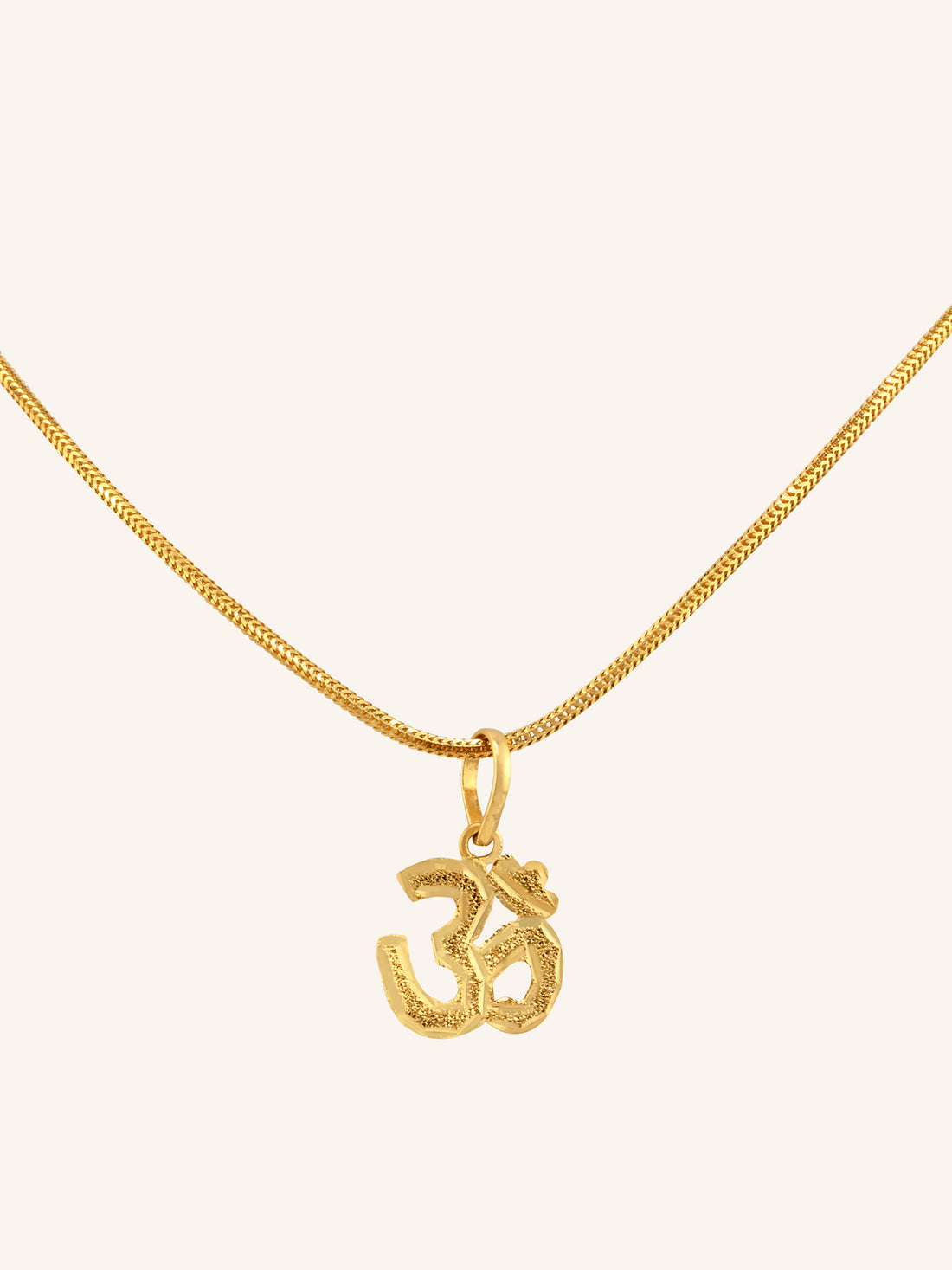 22ct Gold Om Pendant