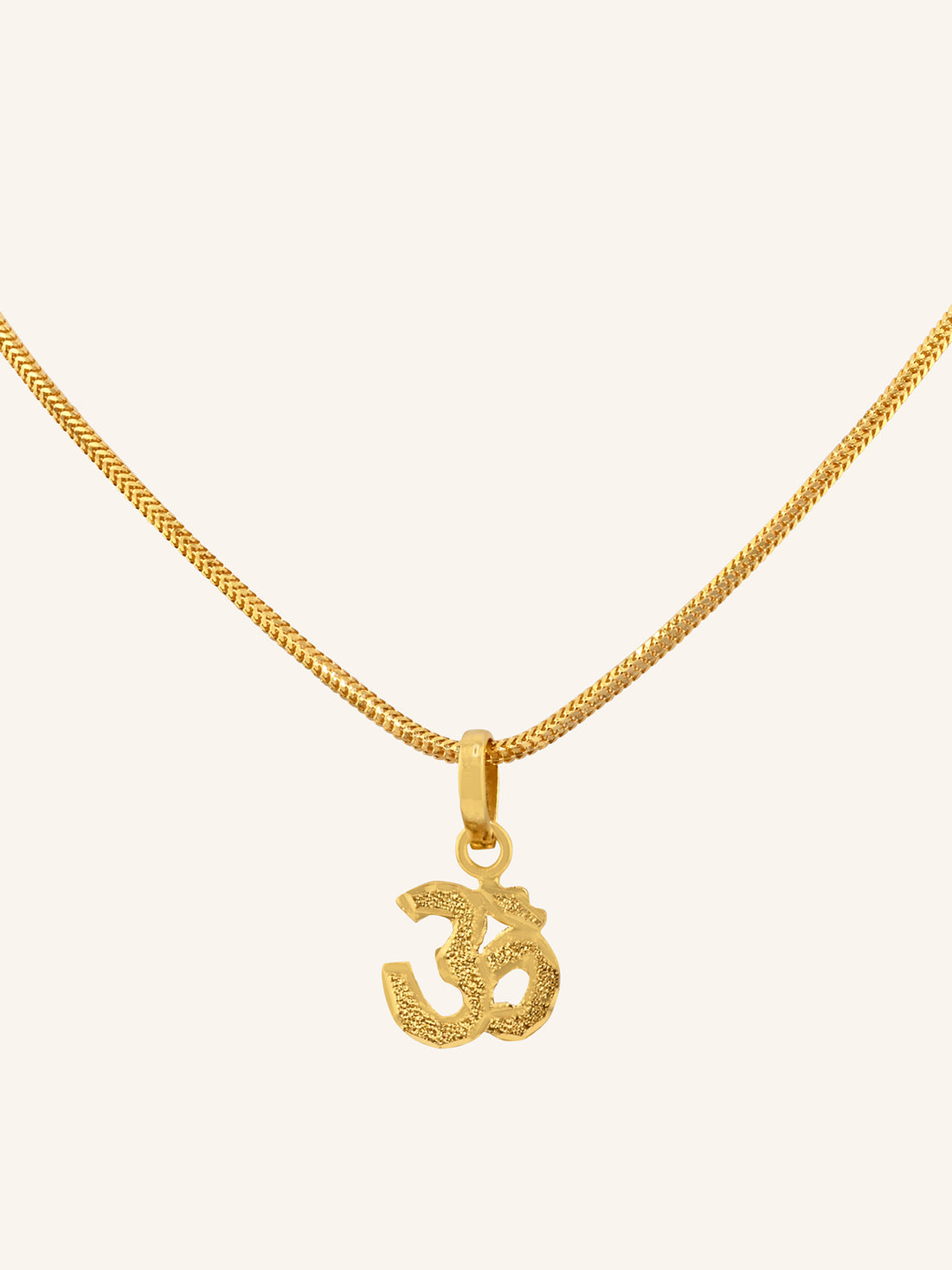 22ct Gold Om Pendant