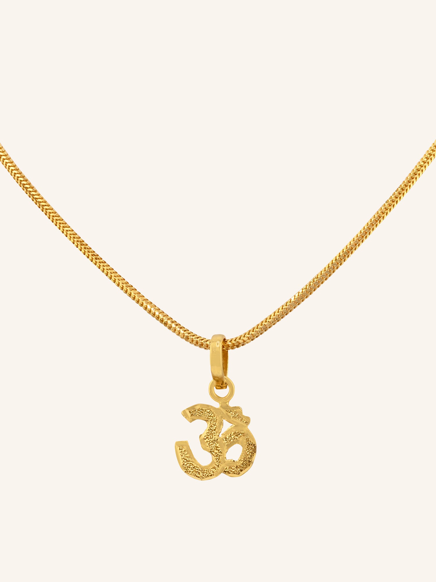 22ct Gold Om Pendant
