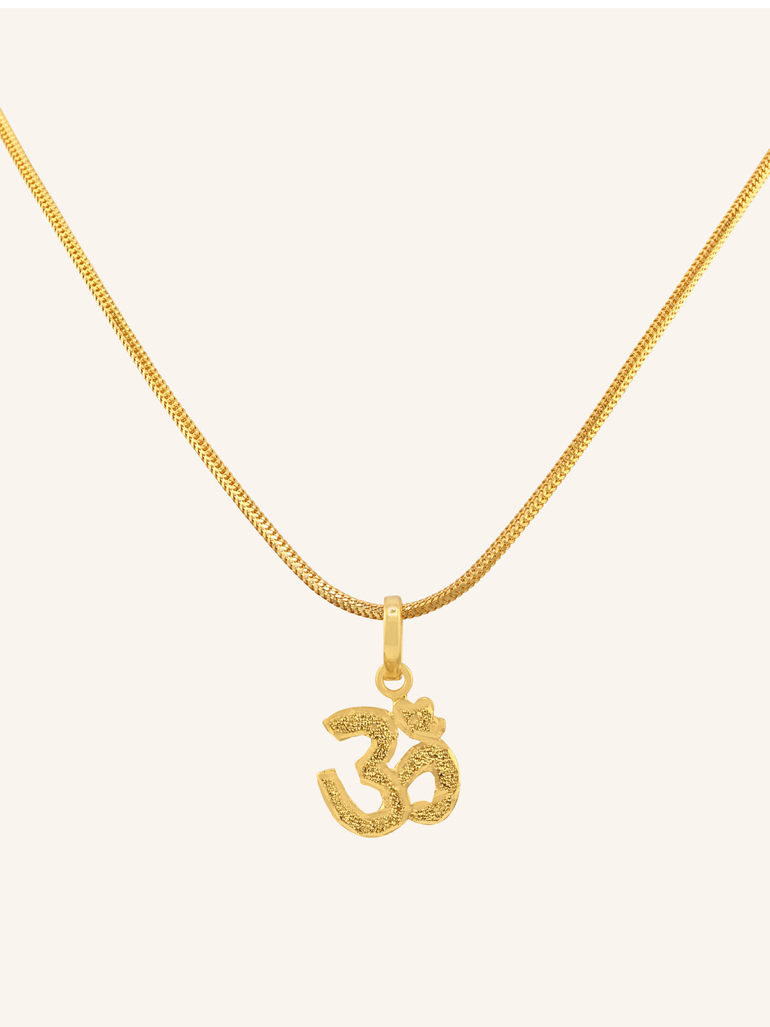 22ct Gold Om Pendant