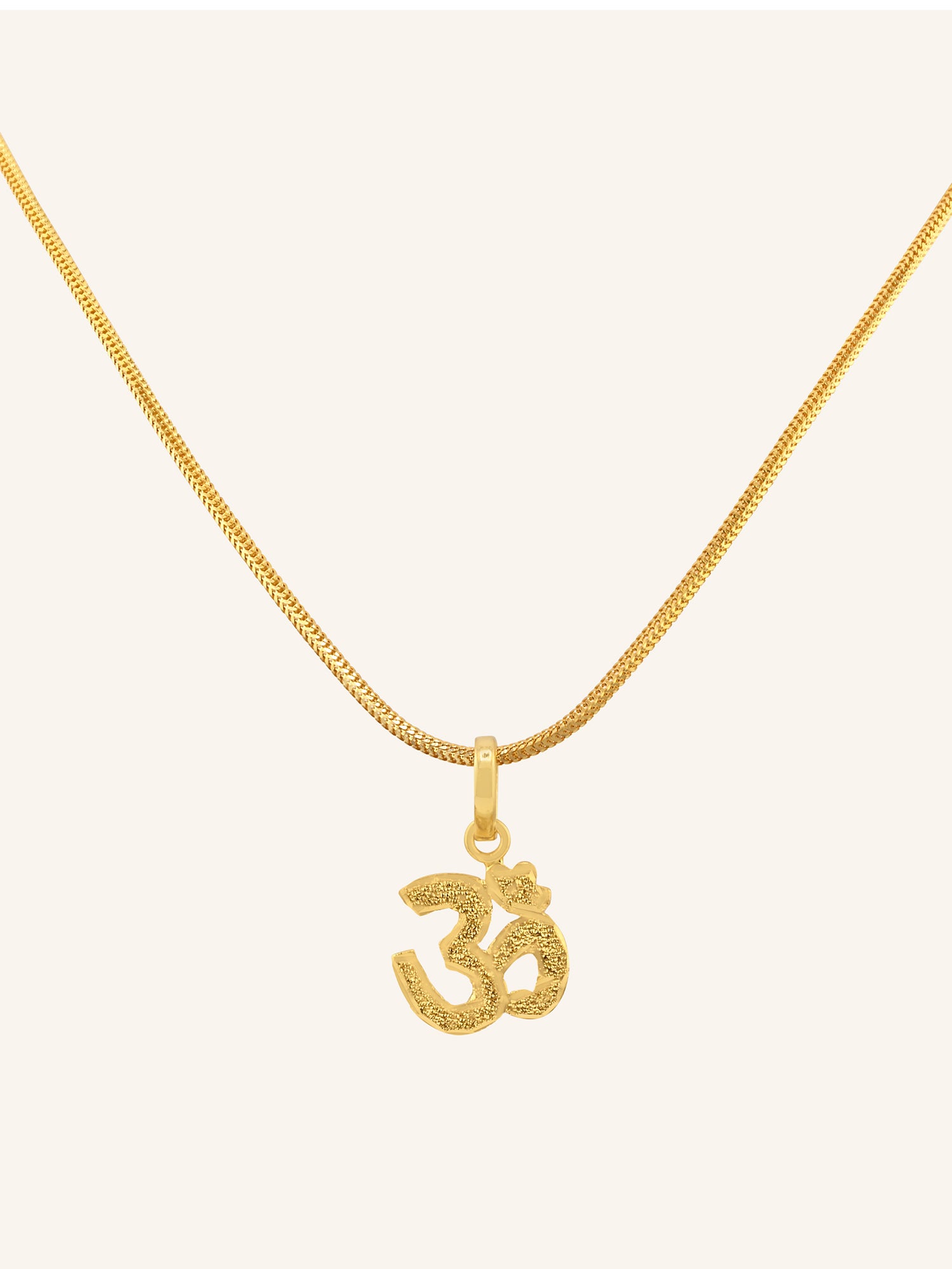 22ct Gold Om Pendant