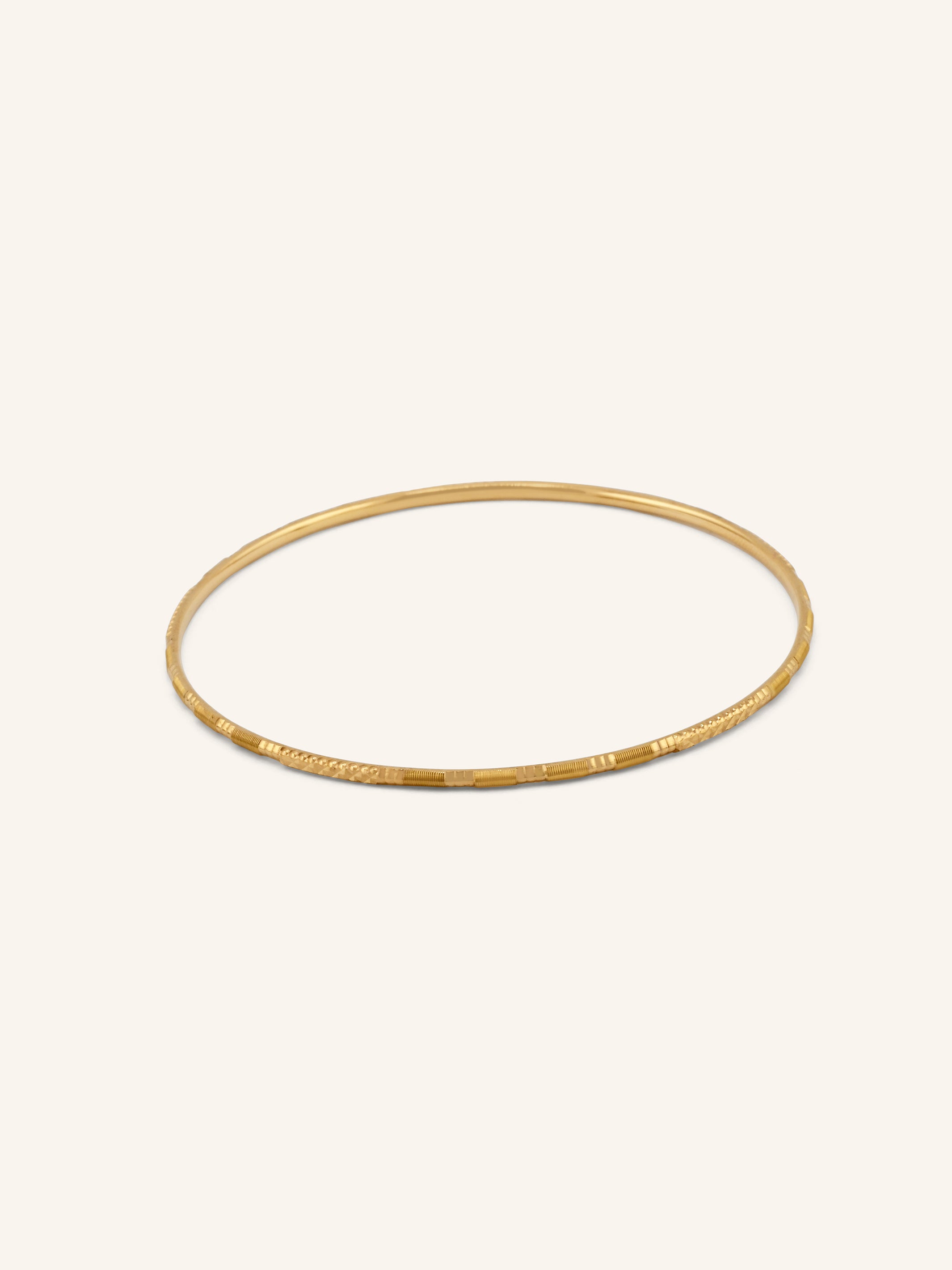 22ct Gold 4 Piece Bangle